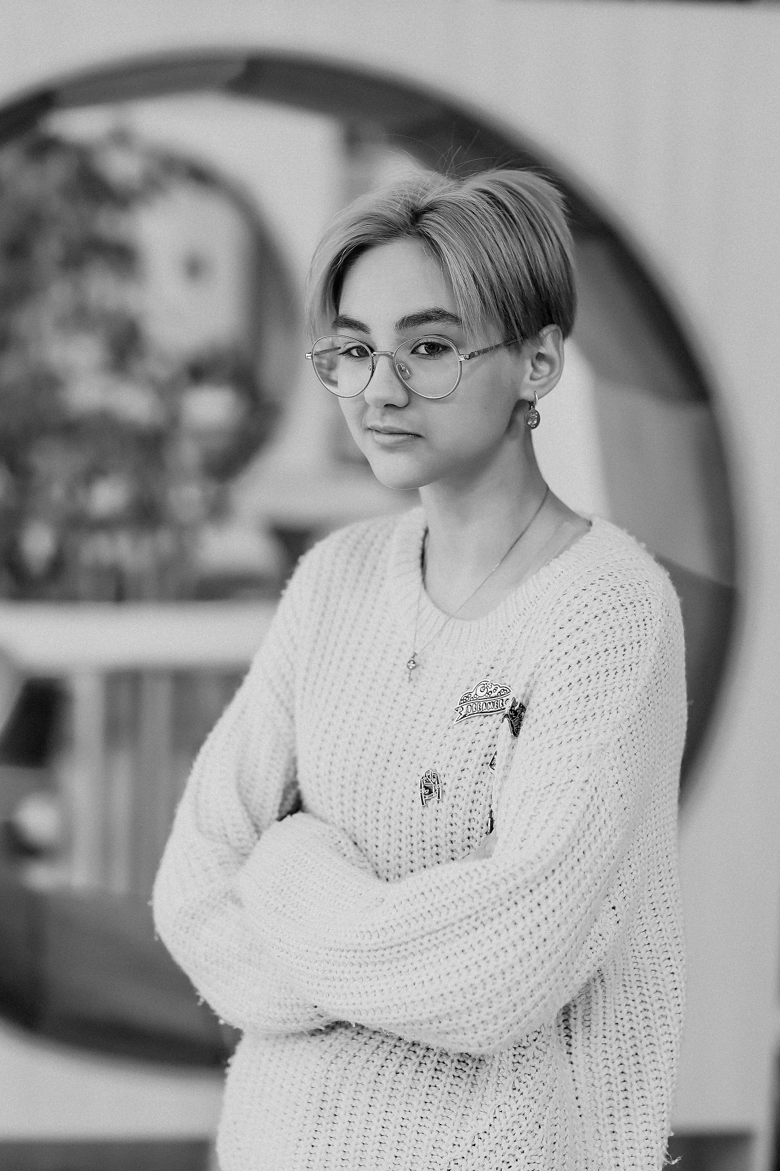 8 класс в библиотеке. Семейный фотограф Тюмень, фотограф на роды Салмина Мария