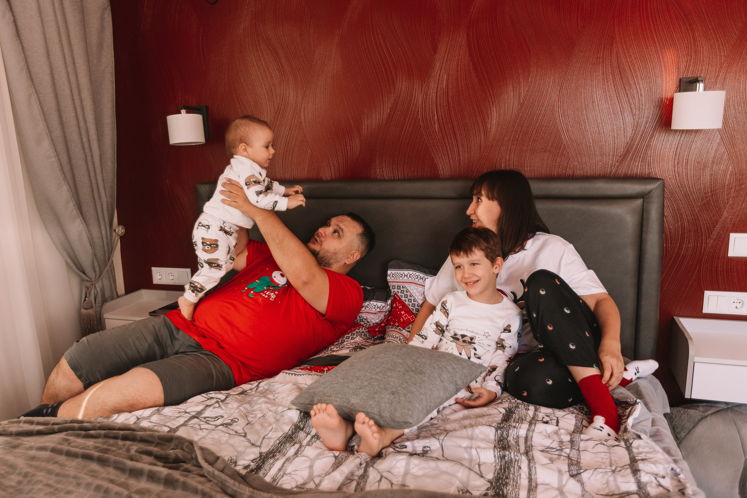 Новогодний Синнабон. Семейный фотограф Тюмень, фотограф на роды Салмина Мария