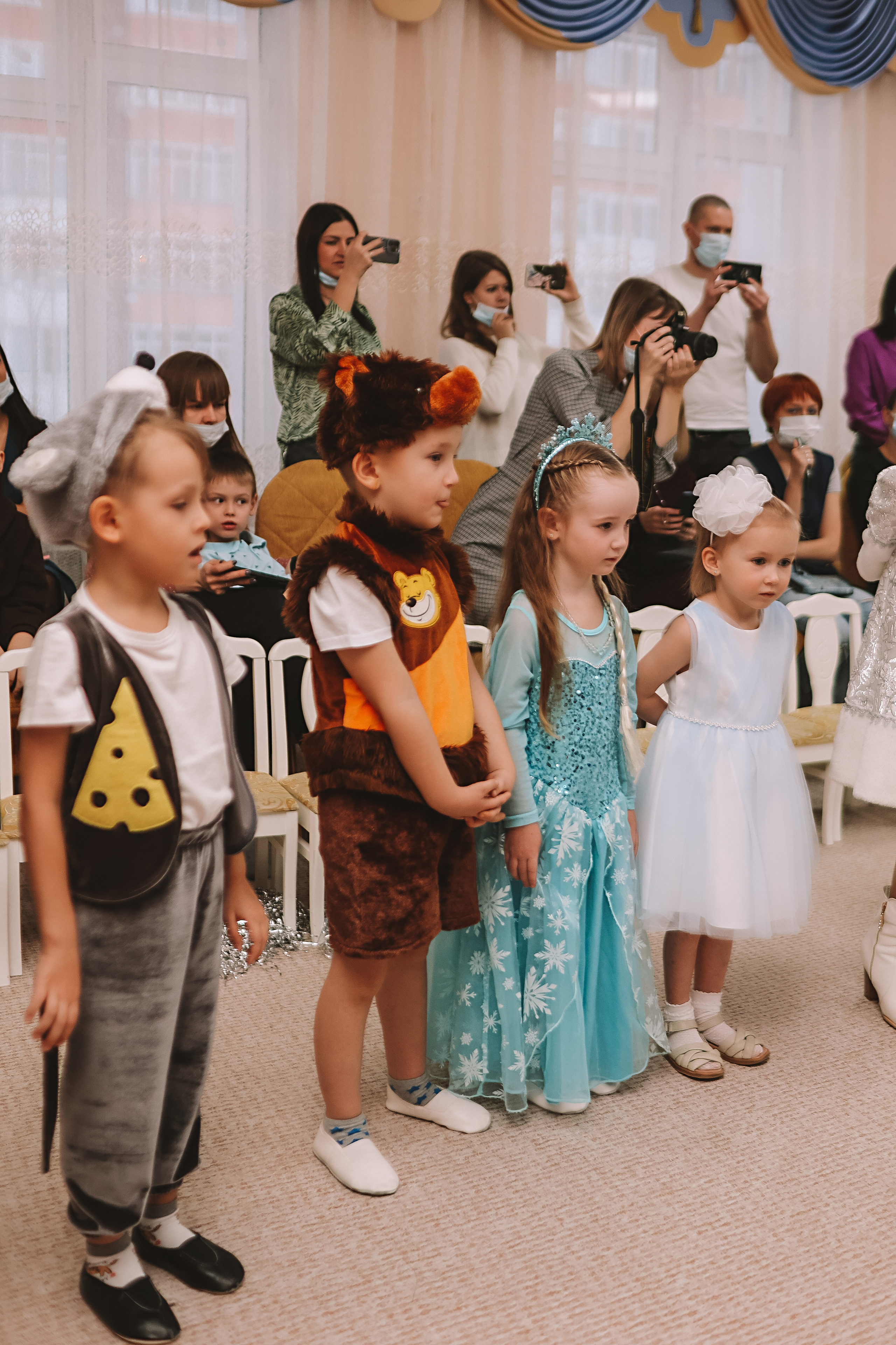 Репортаж новогоднего утренника. Семейный фотограф Тюмень, фотограф на роды Салмина Мария