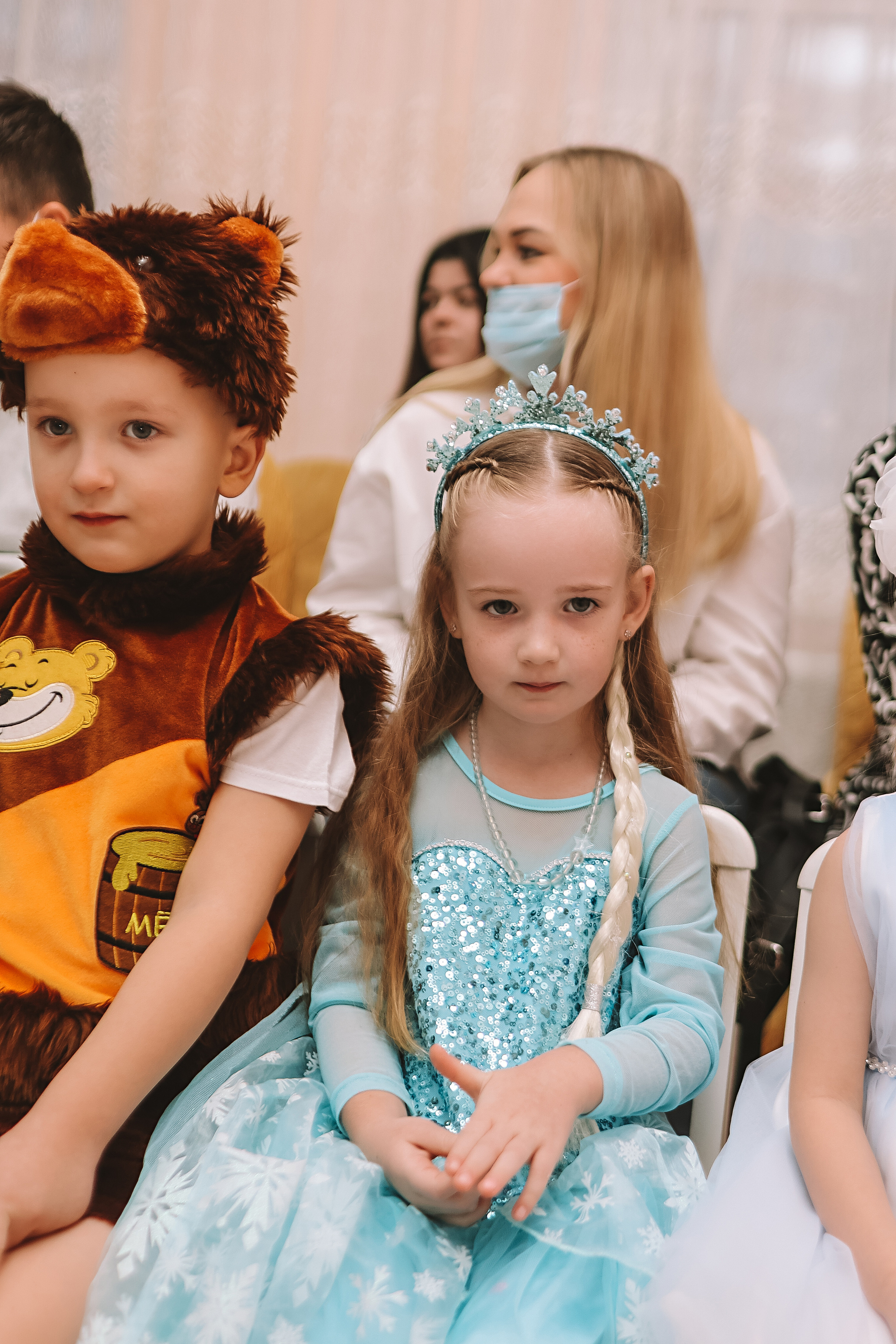 Репортаж новогоднего утренника. Семейный фотограф Тюмень, фотограф на роды Салмина Мария