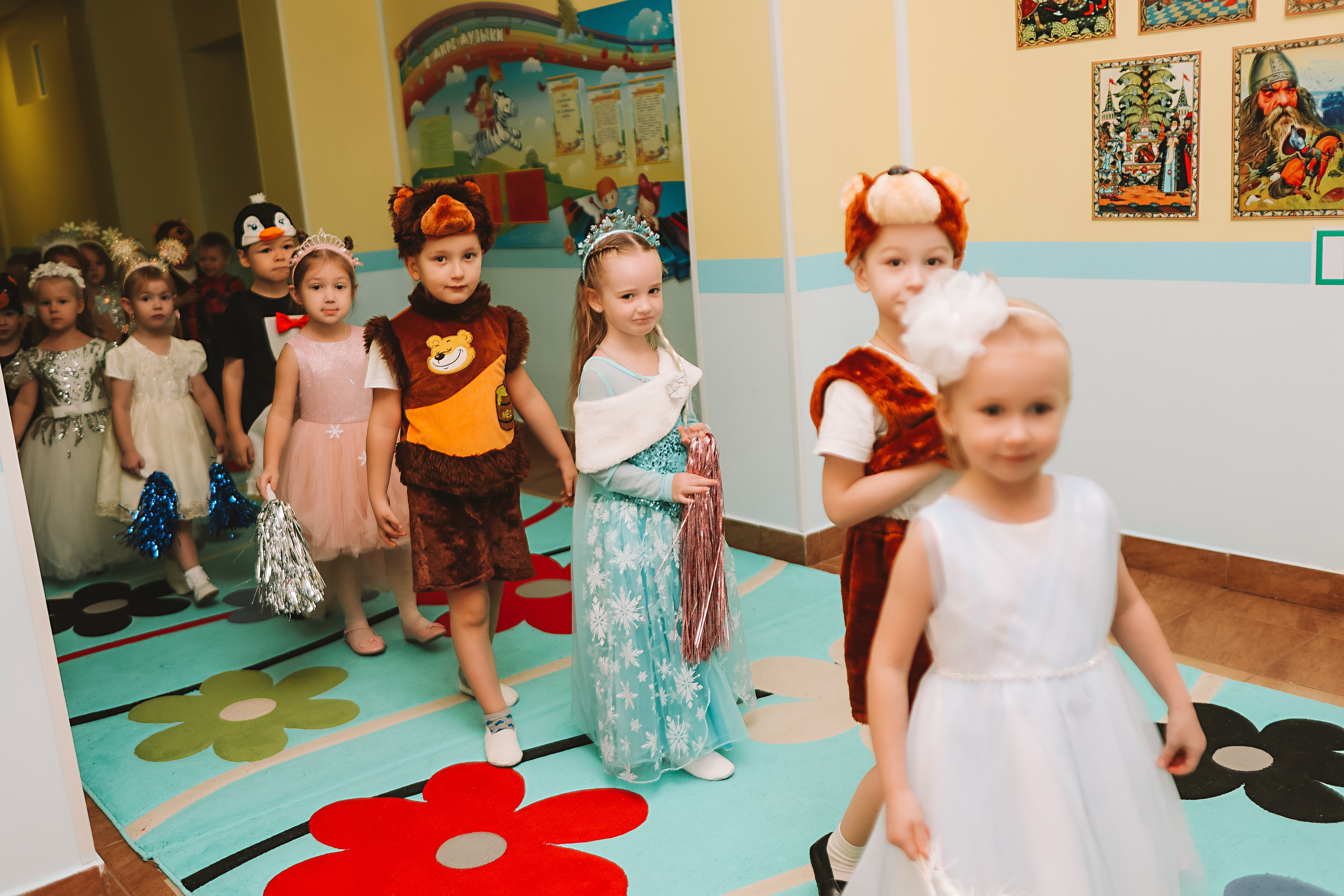 Репортаж новогоднего утренника. Семейный фотограф Тюмень, фотограф на роды Салмина Мария