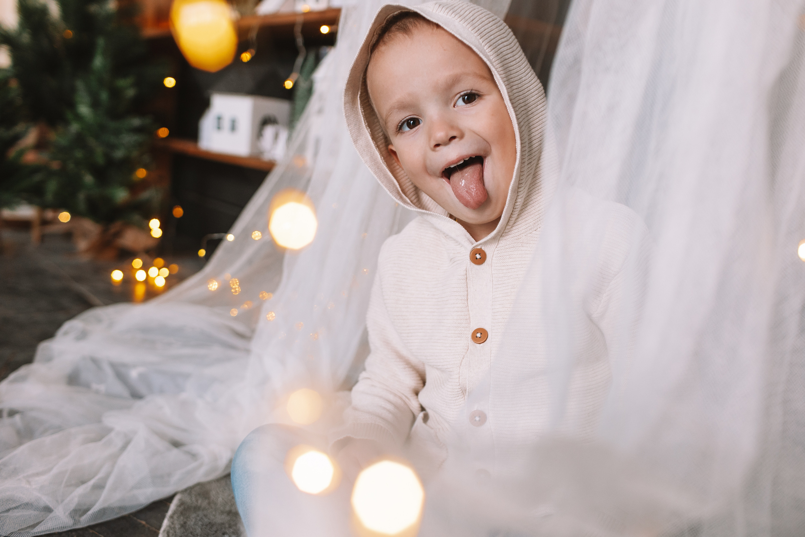 Студия Рояль (новогодняя). Семейный фотограф Тюмень, фотограф на роды Салмина Мария