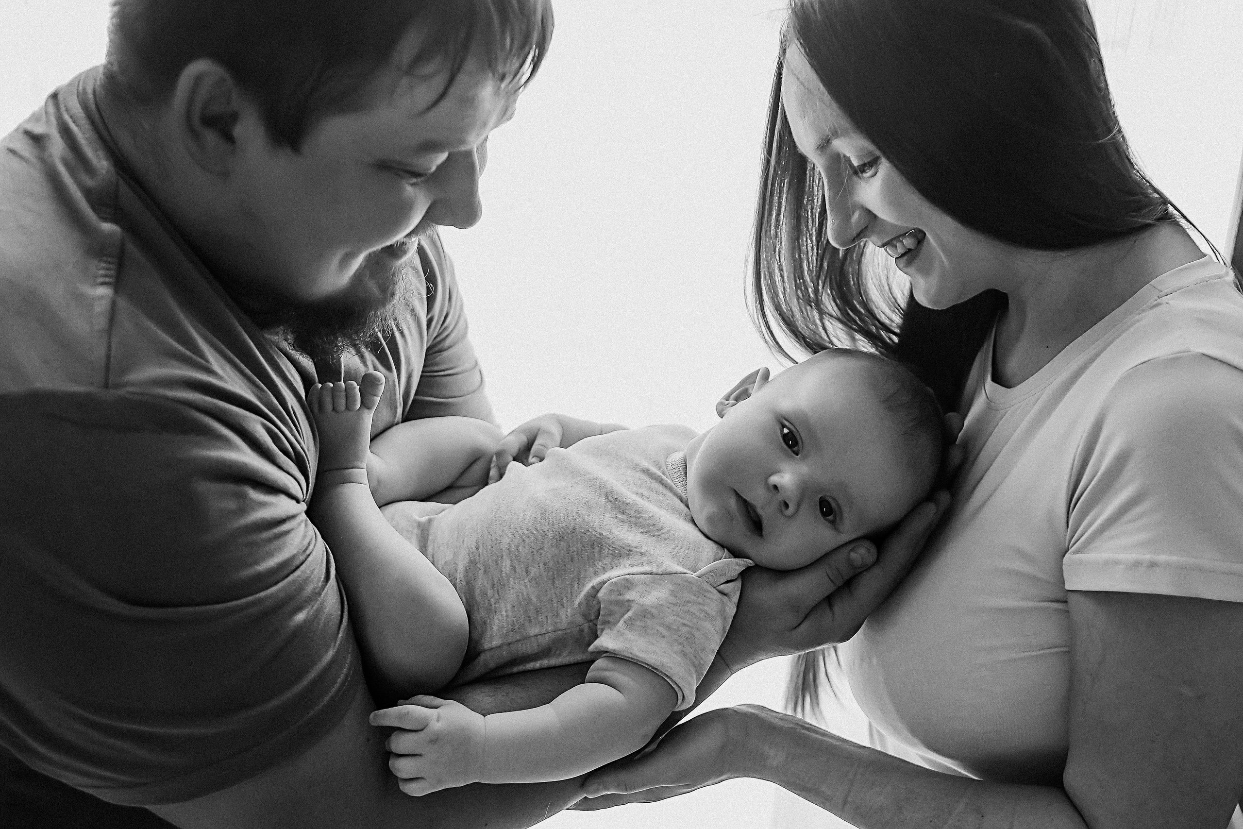 Захар, 3 месяца. Семейный фотограф Тюмень, фотограф на роды Салмина Мария