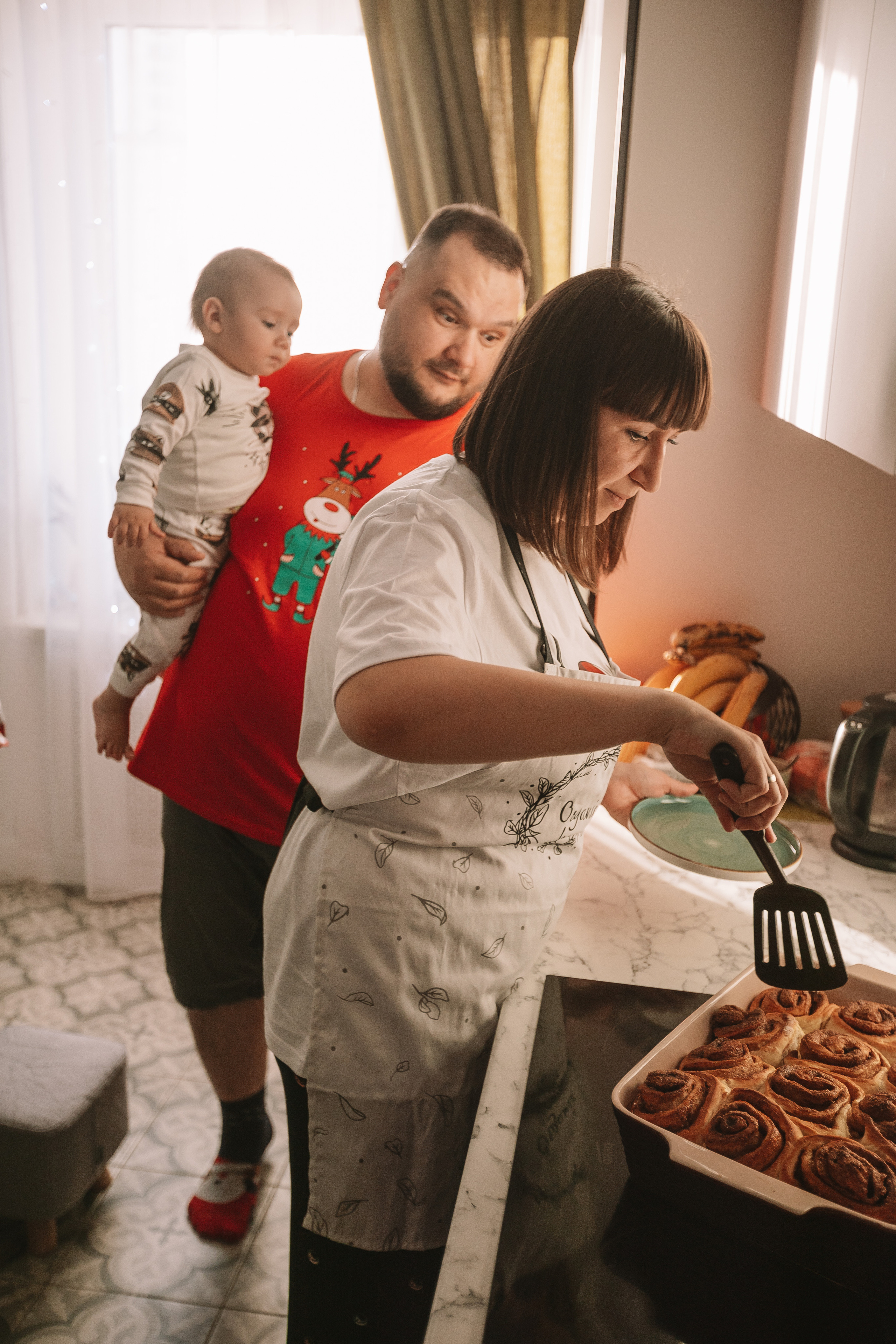 Новогодний Синнабон. Семейный фотограф Тюмень, фотограф на роды Салмина Мария