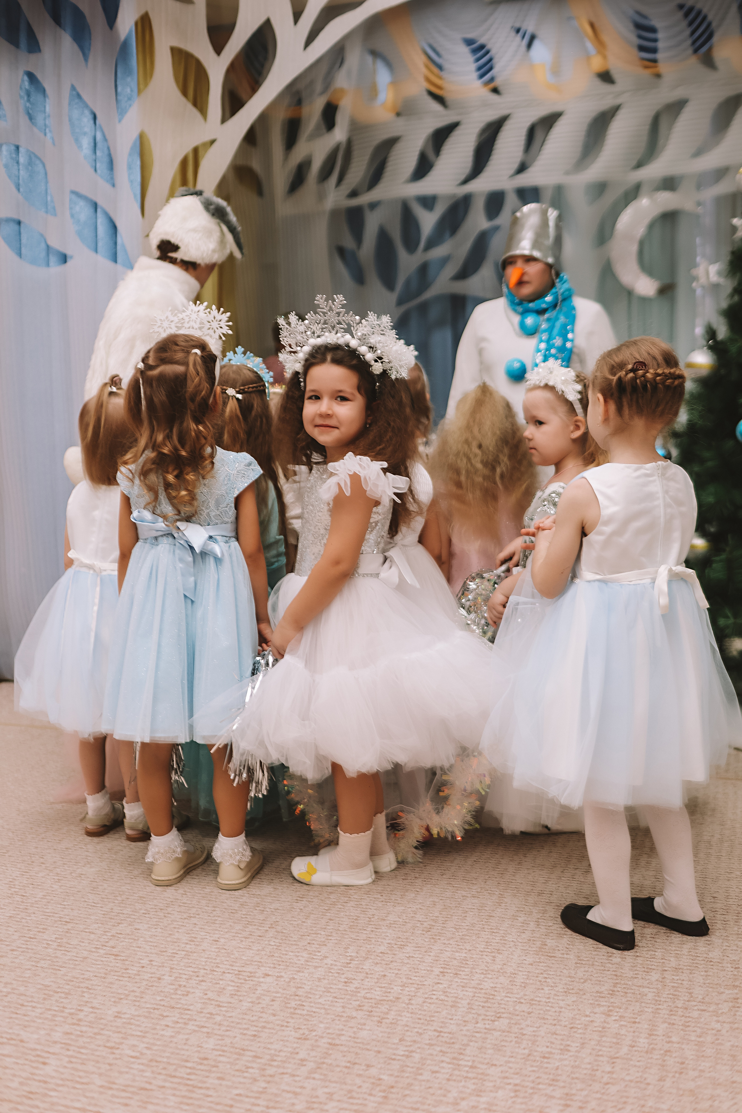 Репортаж новогоднего утренника. Семейный фотограф Тюмень, фотограф на роды Салмина Мария