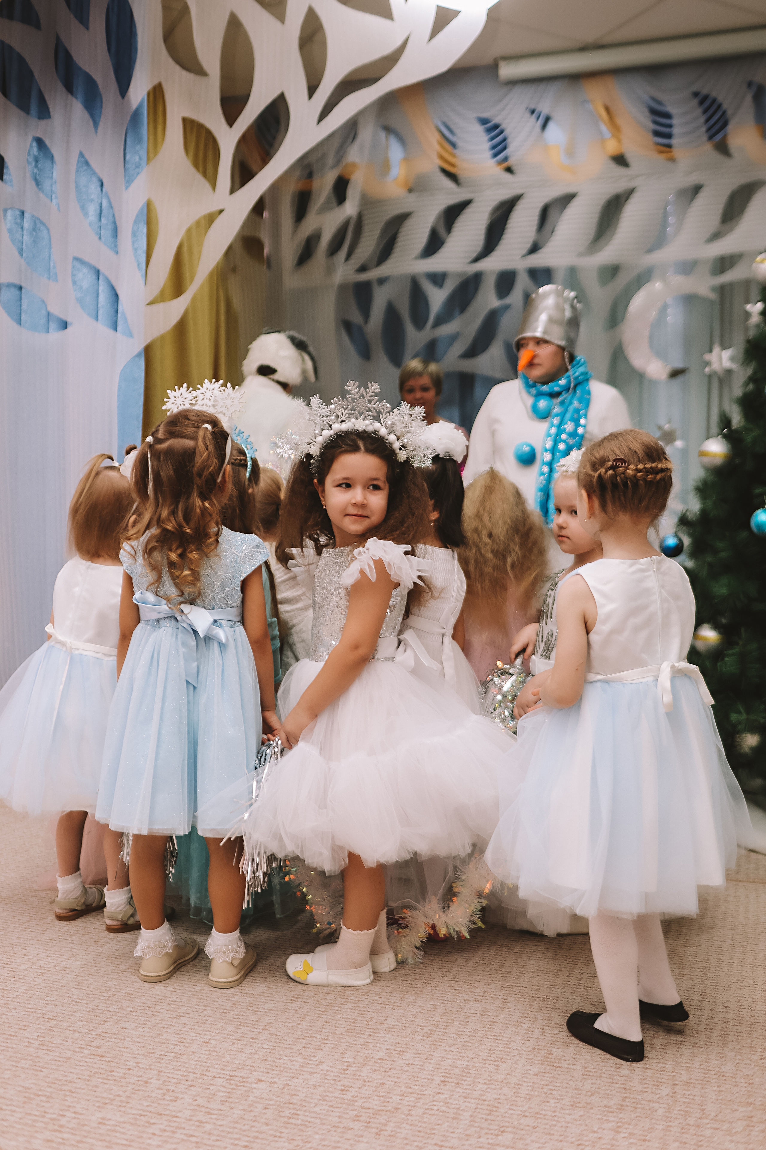 Репортаж новогоднего утренника. Семейный фотограф Тюмень, фотограф на роды Салмина Мария