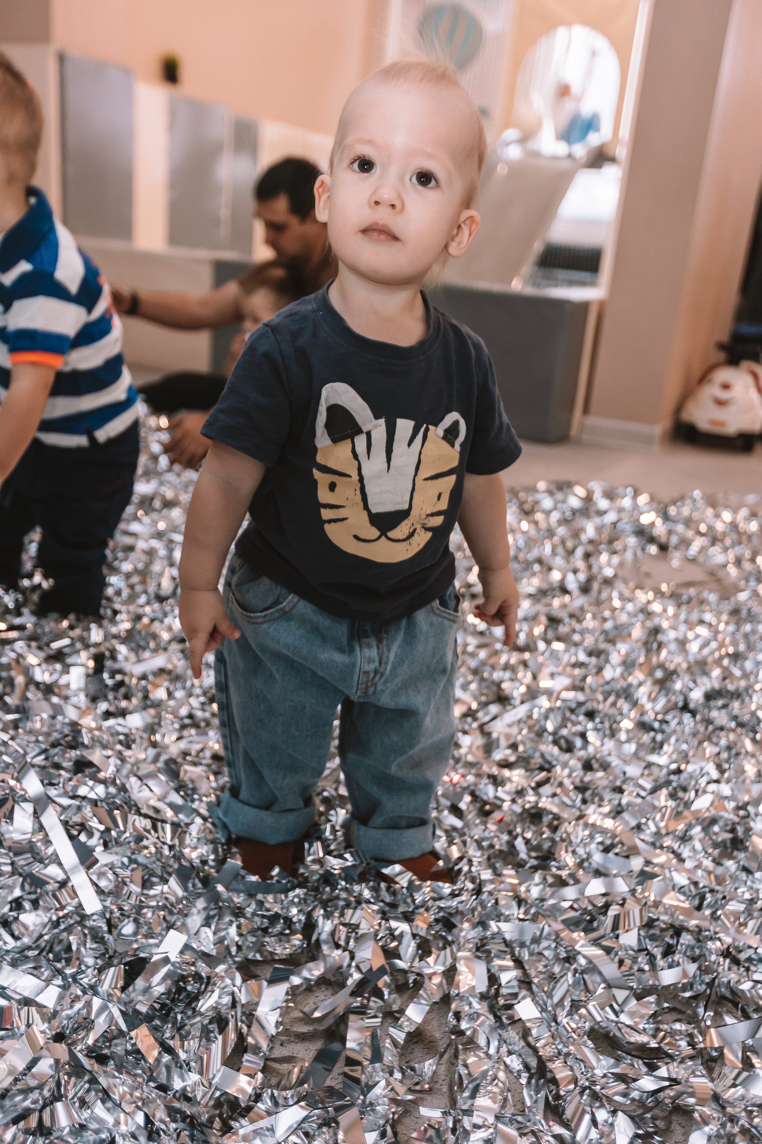 Первый годик в игровой. Семейный фотограф Тюмень, фотограф на роды Салмина Мария