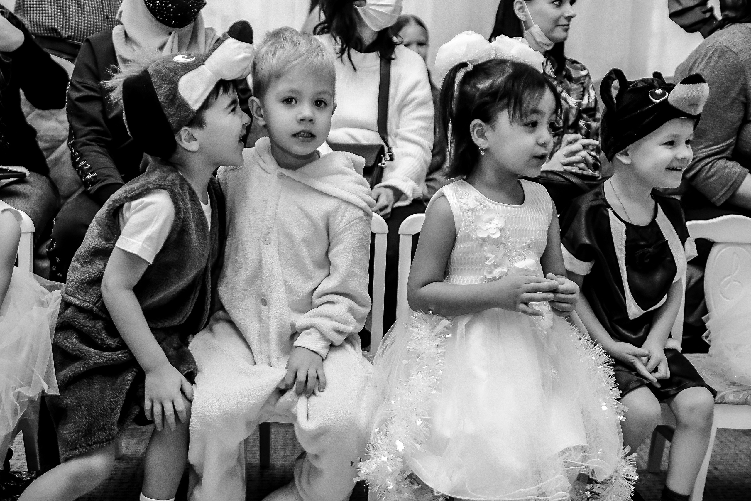 Репортаж новогоднего утренника. Семейный фотограф Тюмень, фотограф на роды Салмина Мария