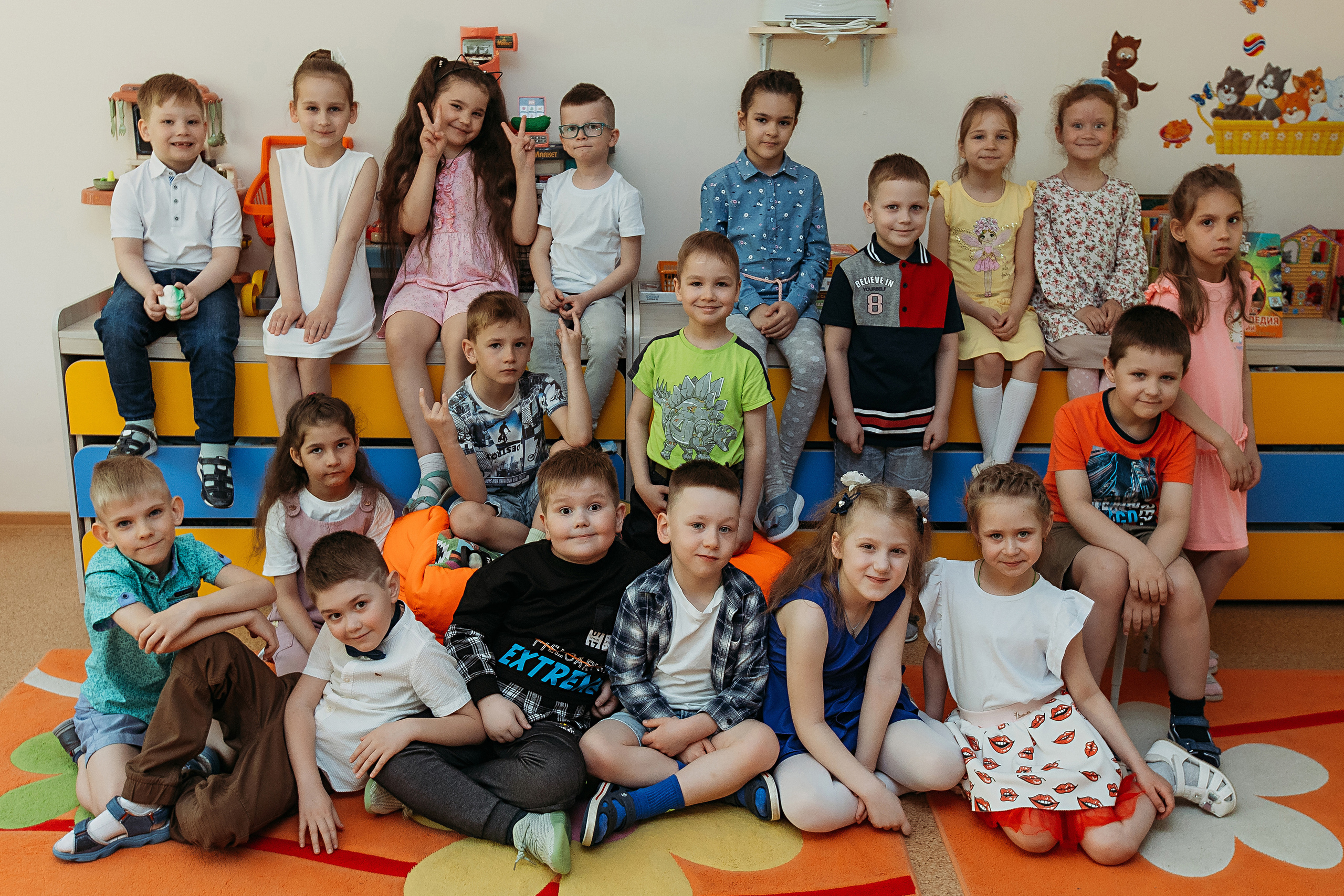 Портерты+общее+группы садик. Семейный фотограф Тюмень, фотограф на роды Салмина Мария