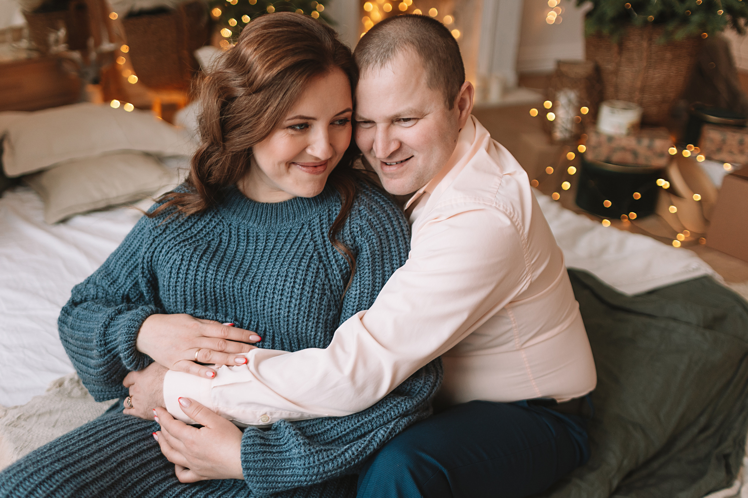 Студия Че (новогодняя). Семейный фотограф Тюмень, фотограф на роды Салмина Мария