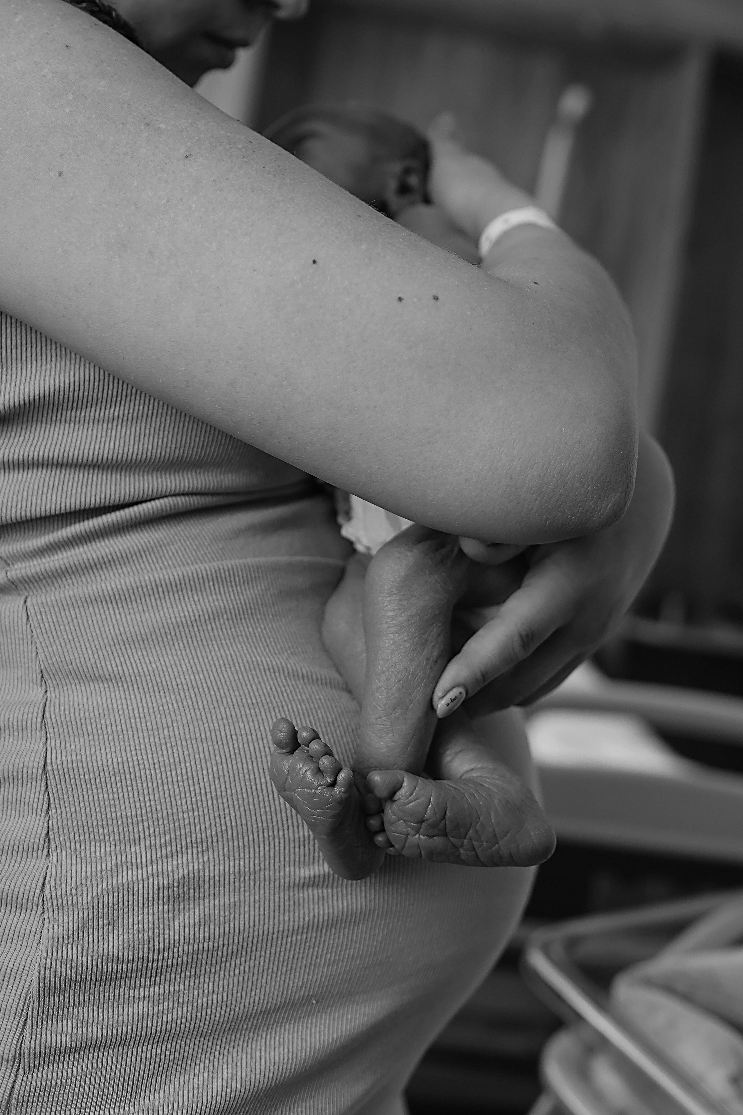 В палате сборный. Семейный фотограф Тюмень, фотограф на роды Салмина Мария