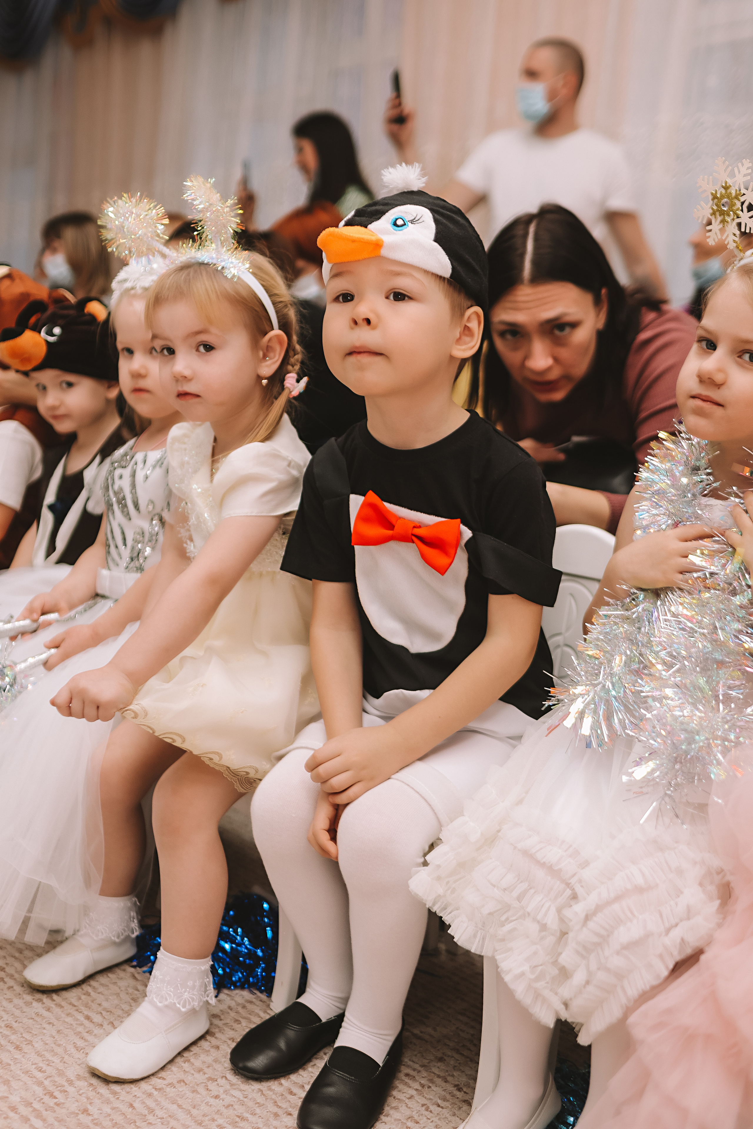 Репортаж новогоднего утренника. Семейный фотограф Тюмень, фотограф на роды Салмина Мария