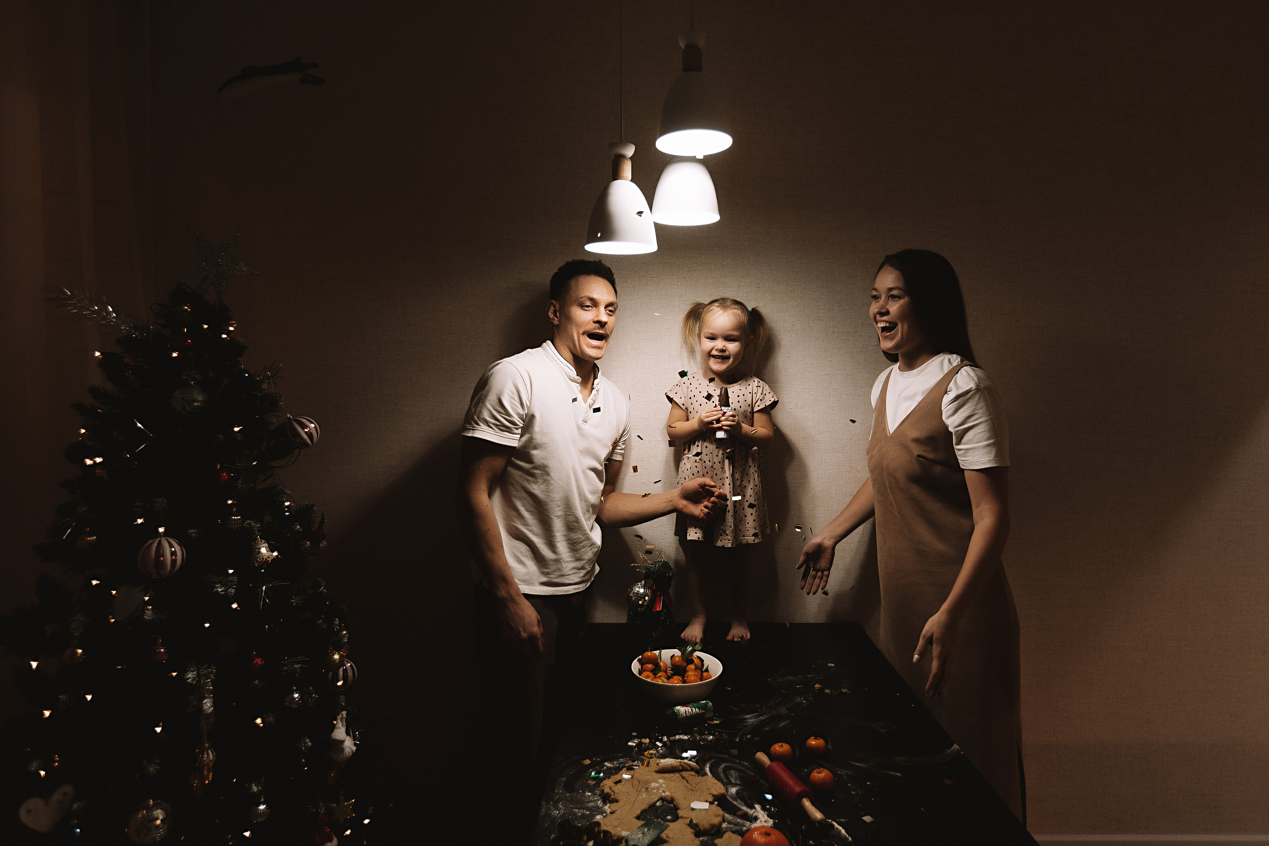 Новогодняя. Семейный фотограф Тюмень, фотограф на роды Салмина Мария