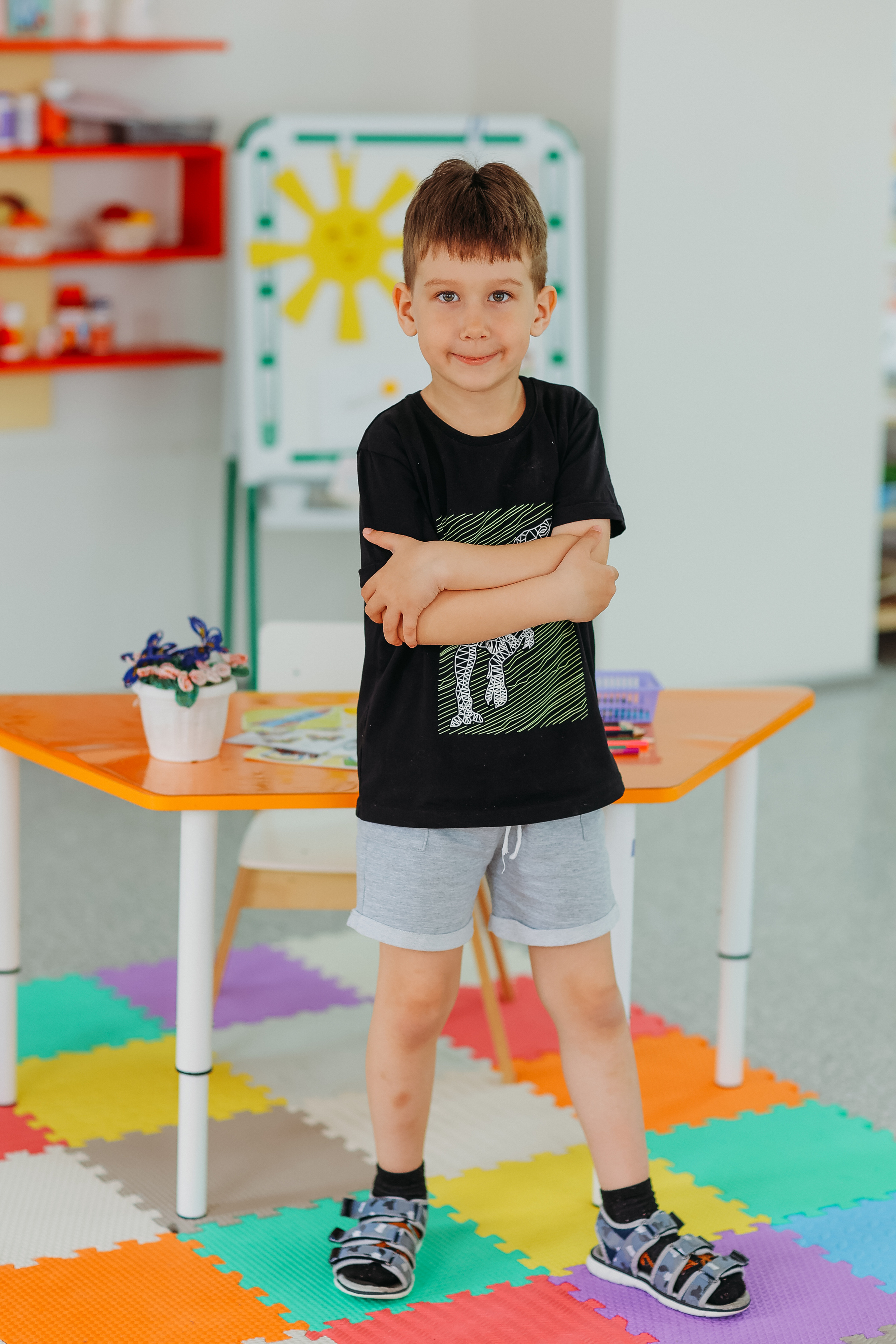 Садик. Семейный фотограф Тюмень, фотограф на роды Салмина Мария