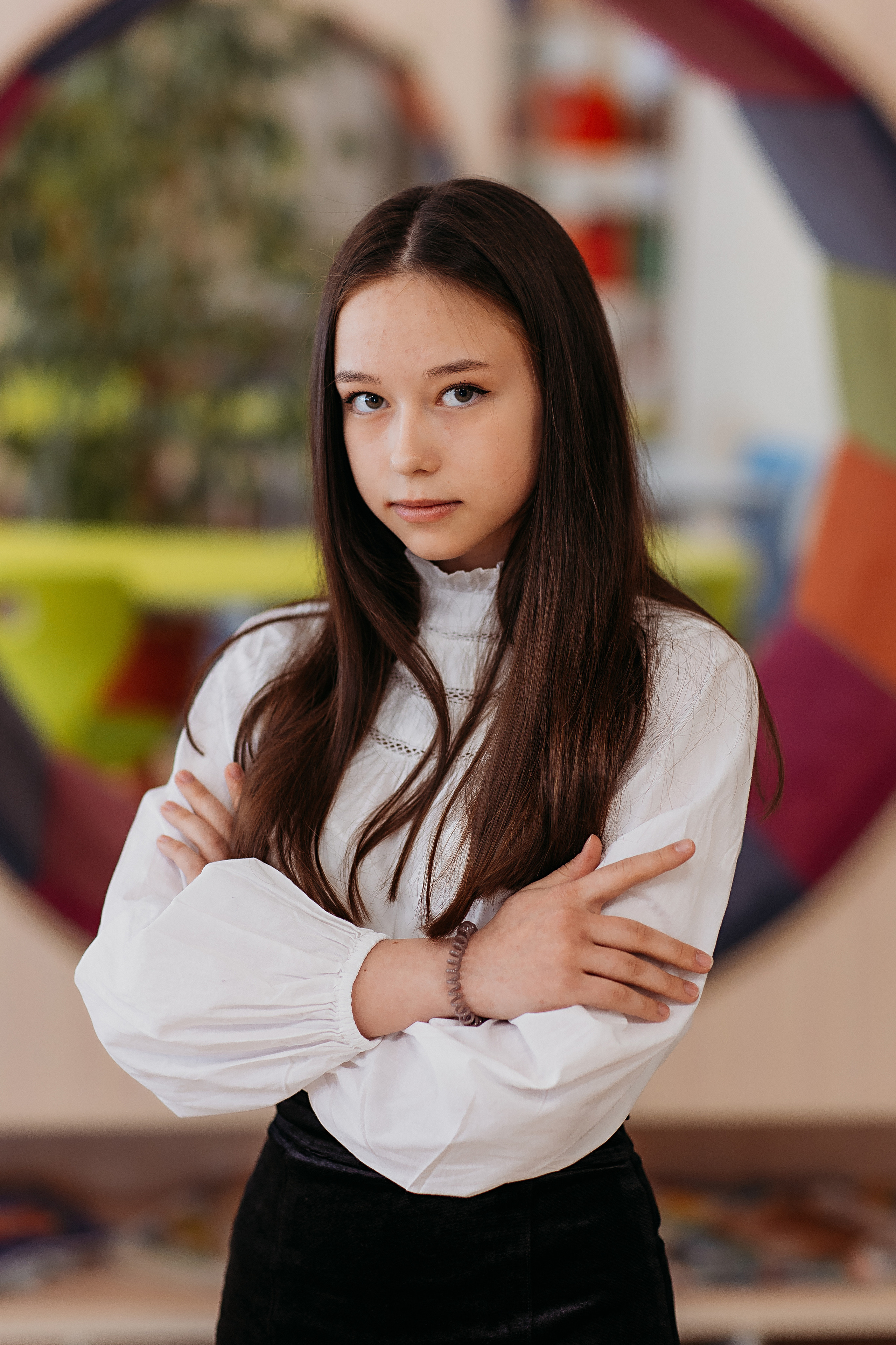 8 класс в библиотеке. Семейный фотограф Тюмень, фотограф на роды Салмина Мария