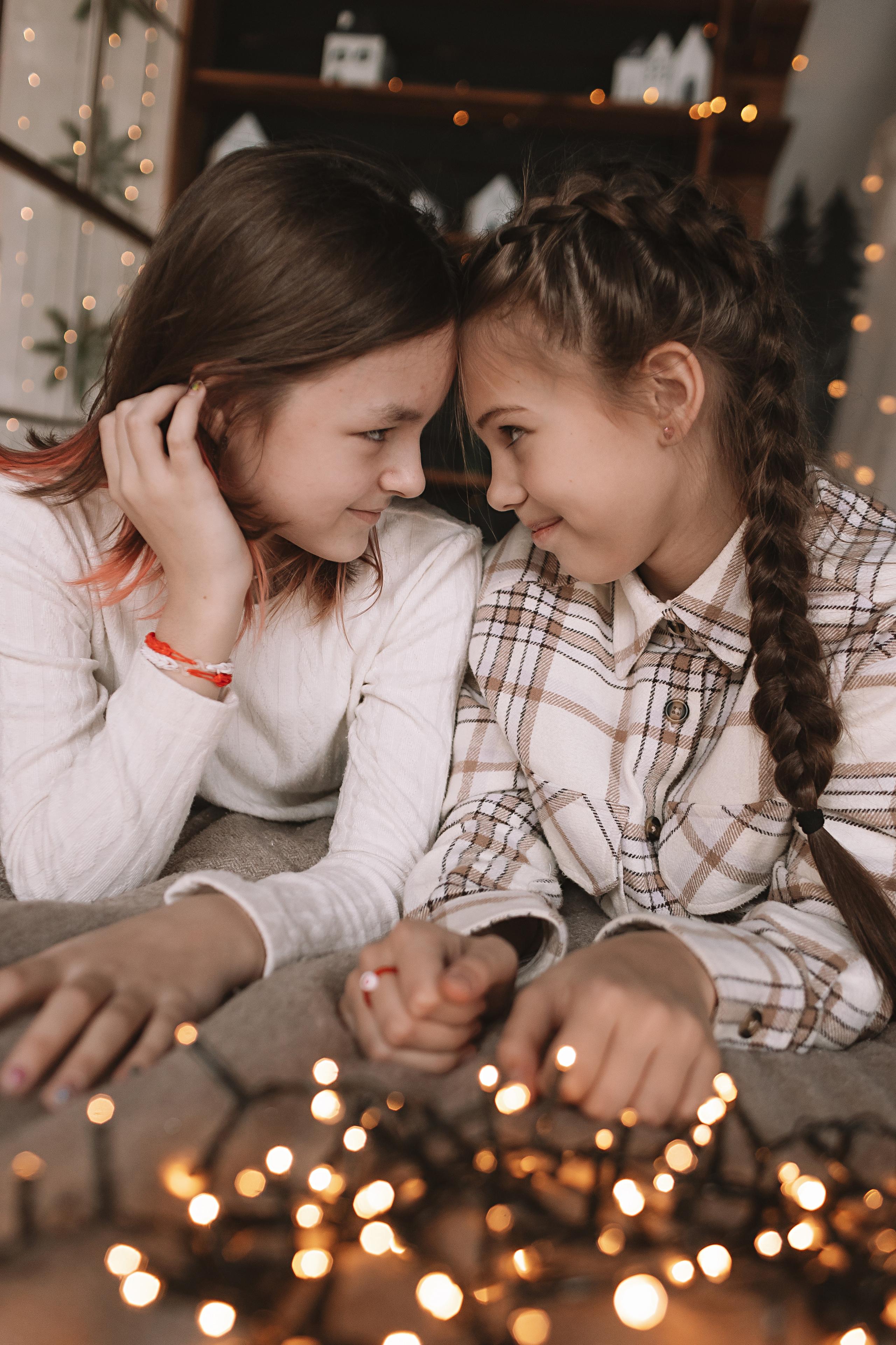Новогодняя школьная в студии. Семейный фотограф Тюмень, фотограф на роды Салмина Мария