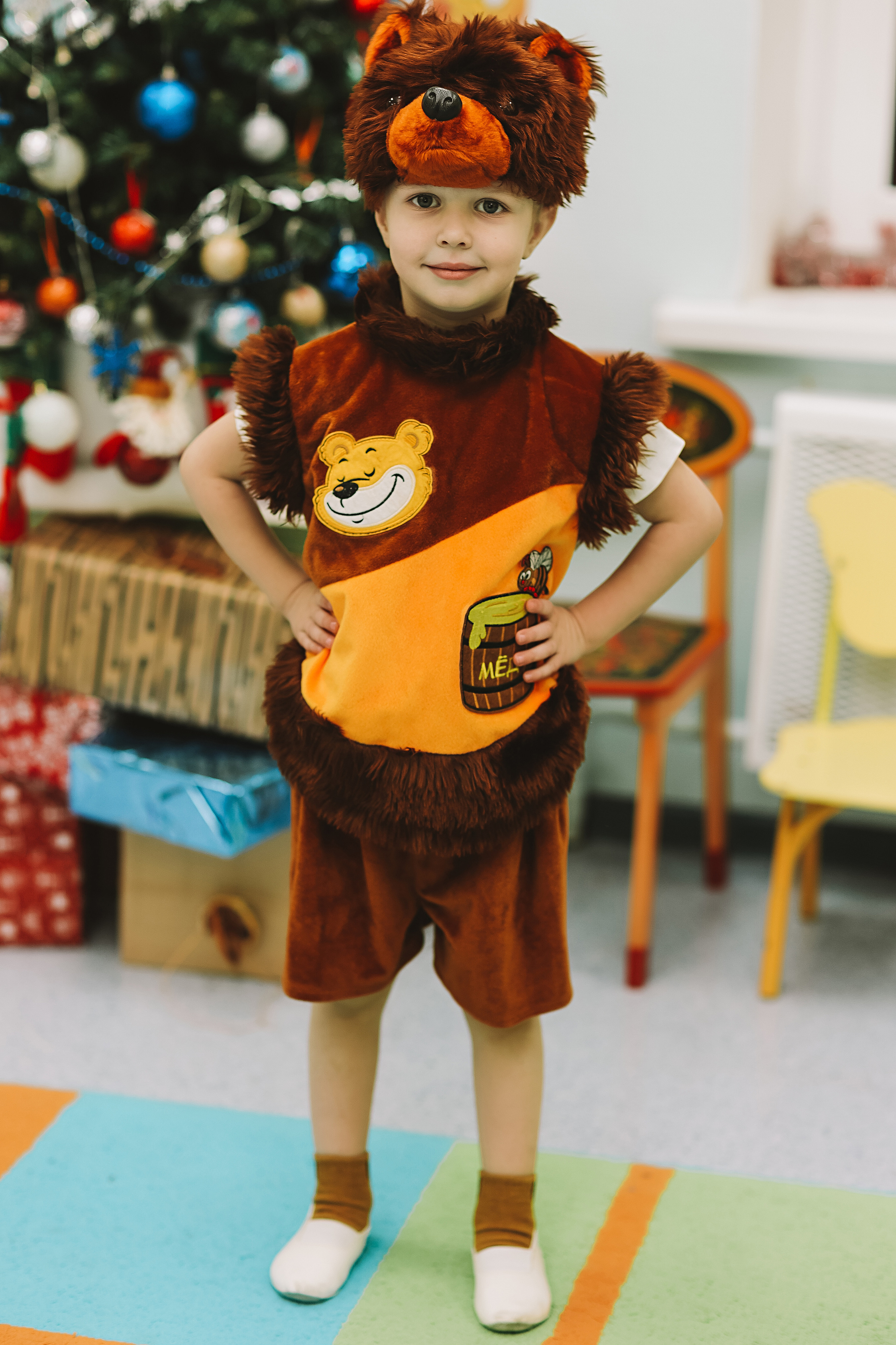 Репортаж новогоднего утренника. Семейный фотограф Тюмень, фотограф на роды Салмина Мария