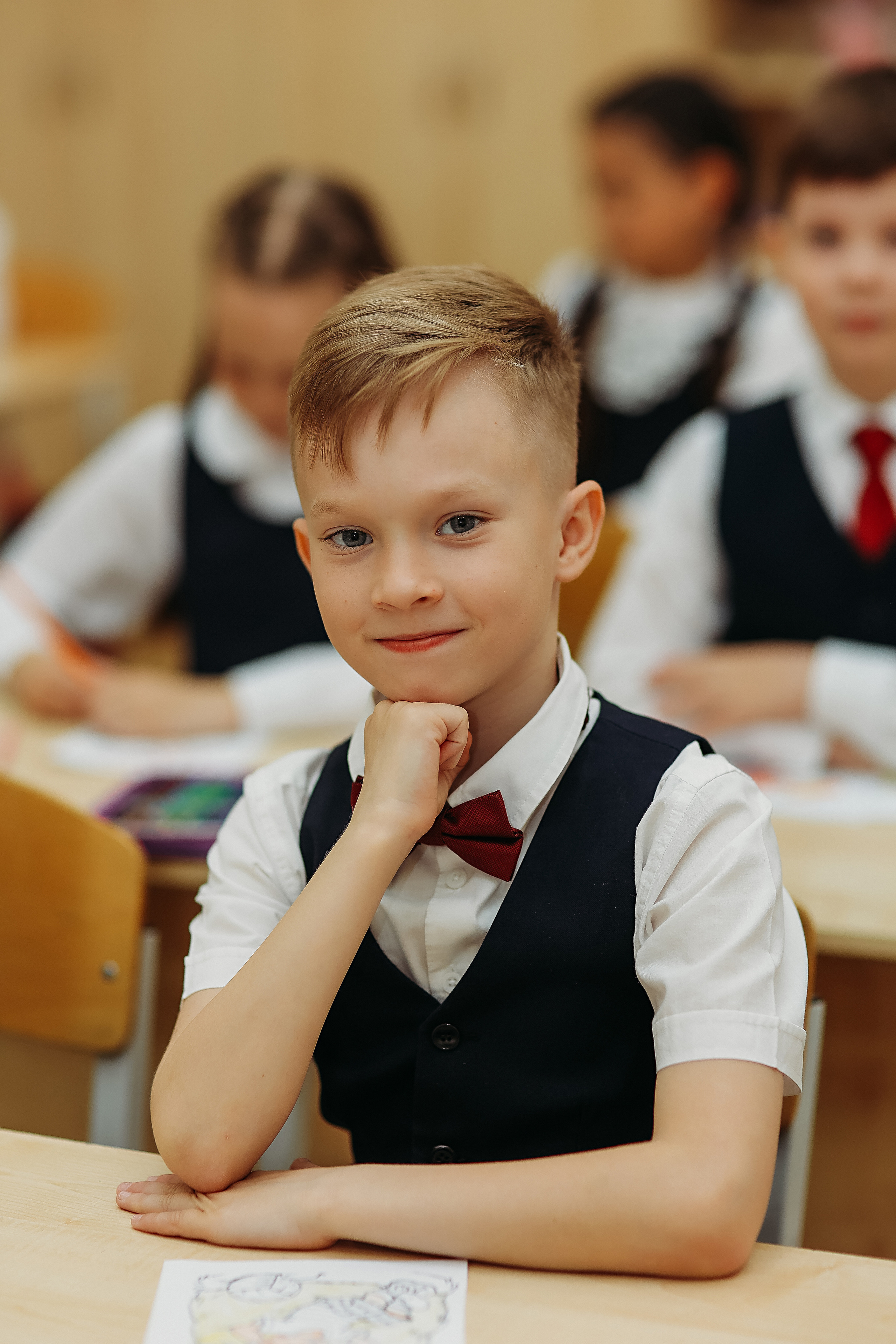 2 класс. Семейный фотограф Тюмень, фотограф на роды Салмина Мария