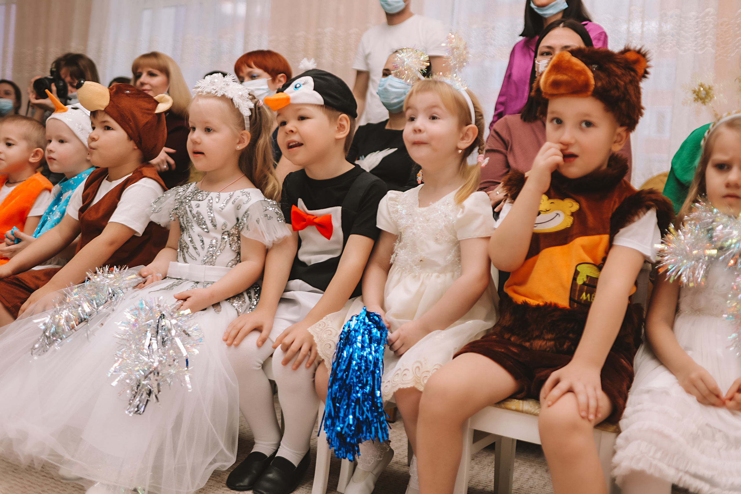 Репортаж новогоднего утренника. Семейный фотограф Тюмень, фотограф на роды Салмина Мария