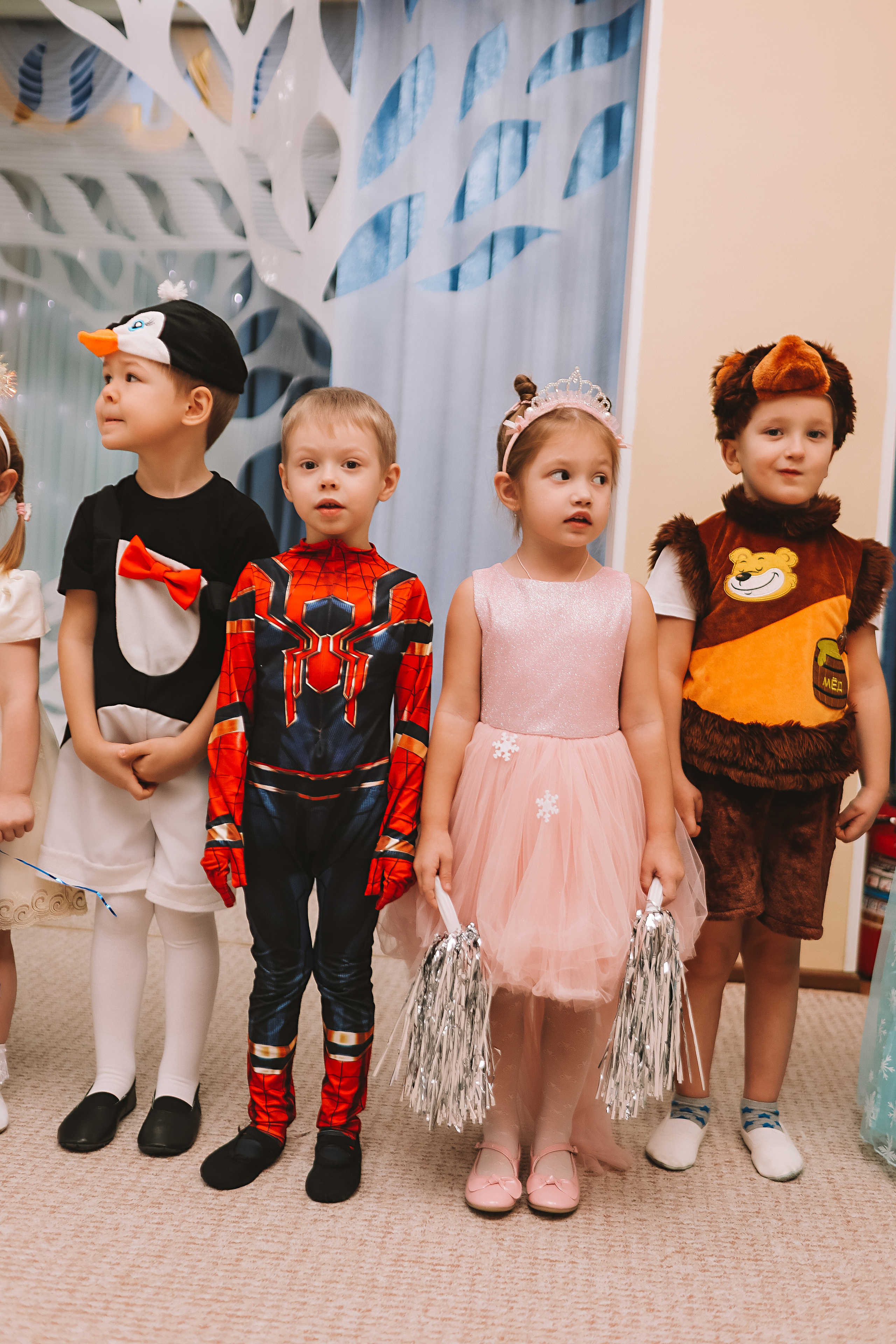 Репортаж новогоднего утренника. Семейный фотограф Тюмень, фотограф на роды Салмина Мария