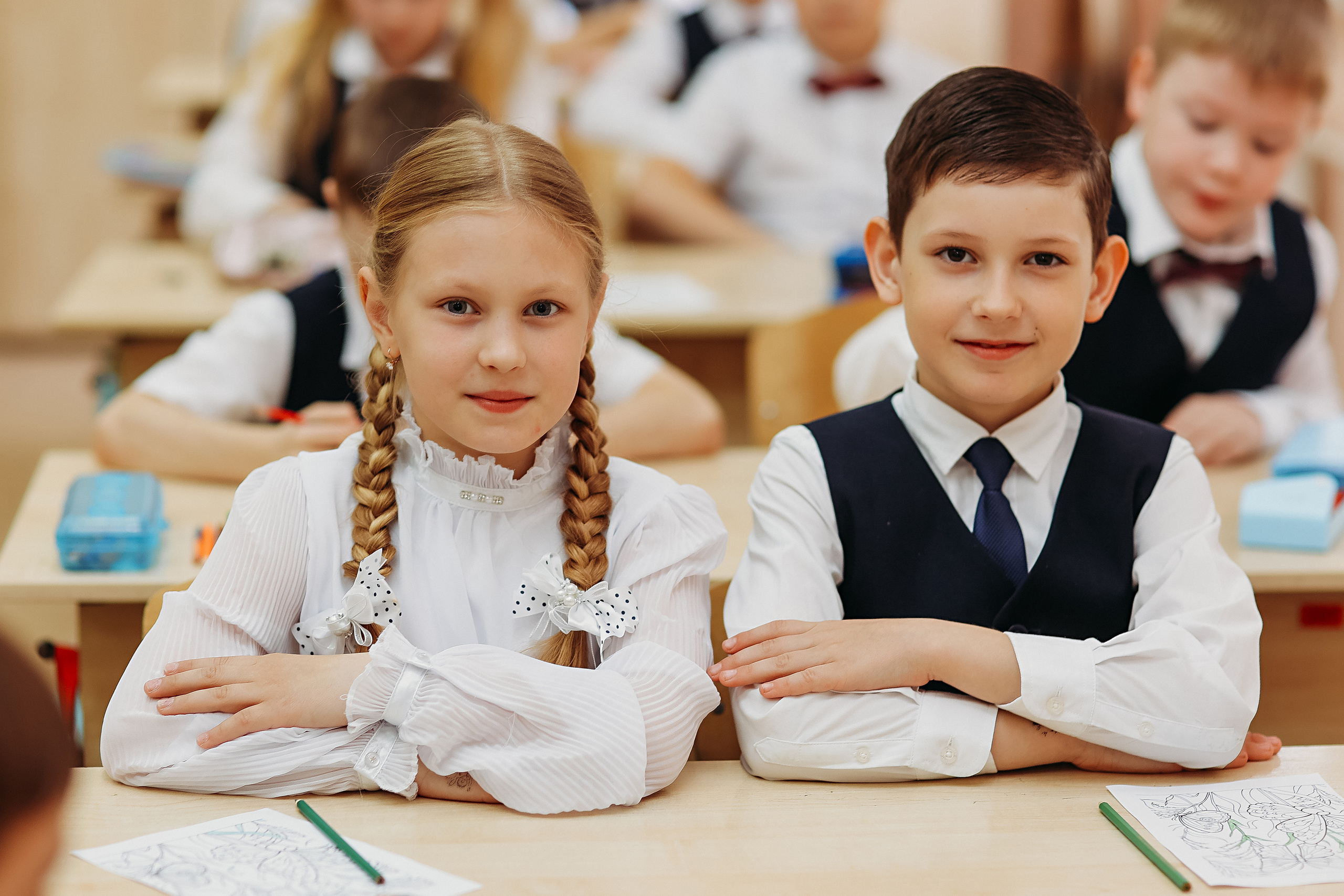 2 класс. Семейный фотограф Тюмень, фотограф на роды Салмина Мария