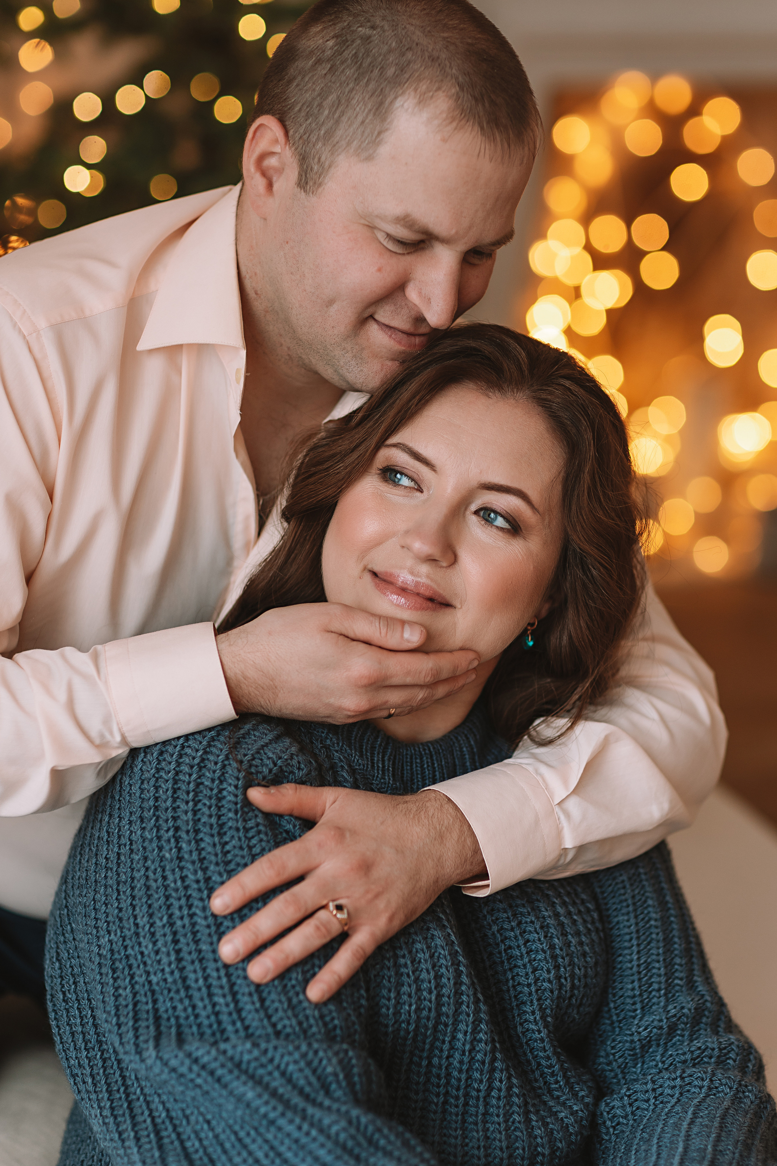 Студия Че (новогодняя). Семейный фотограф Тюмень, фотограф на роды Салмина Мария