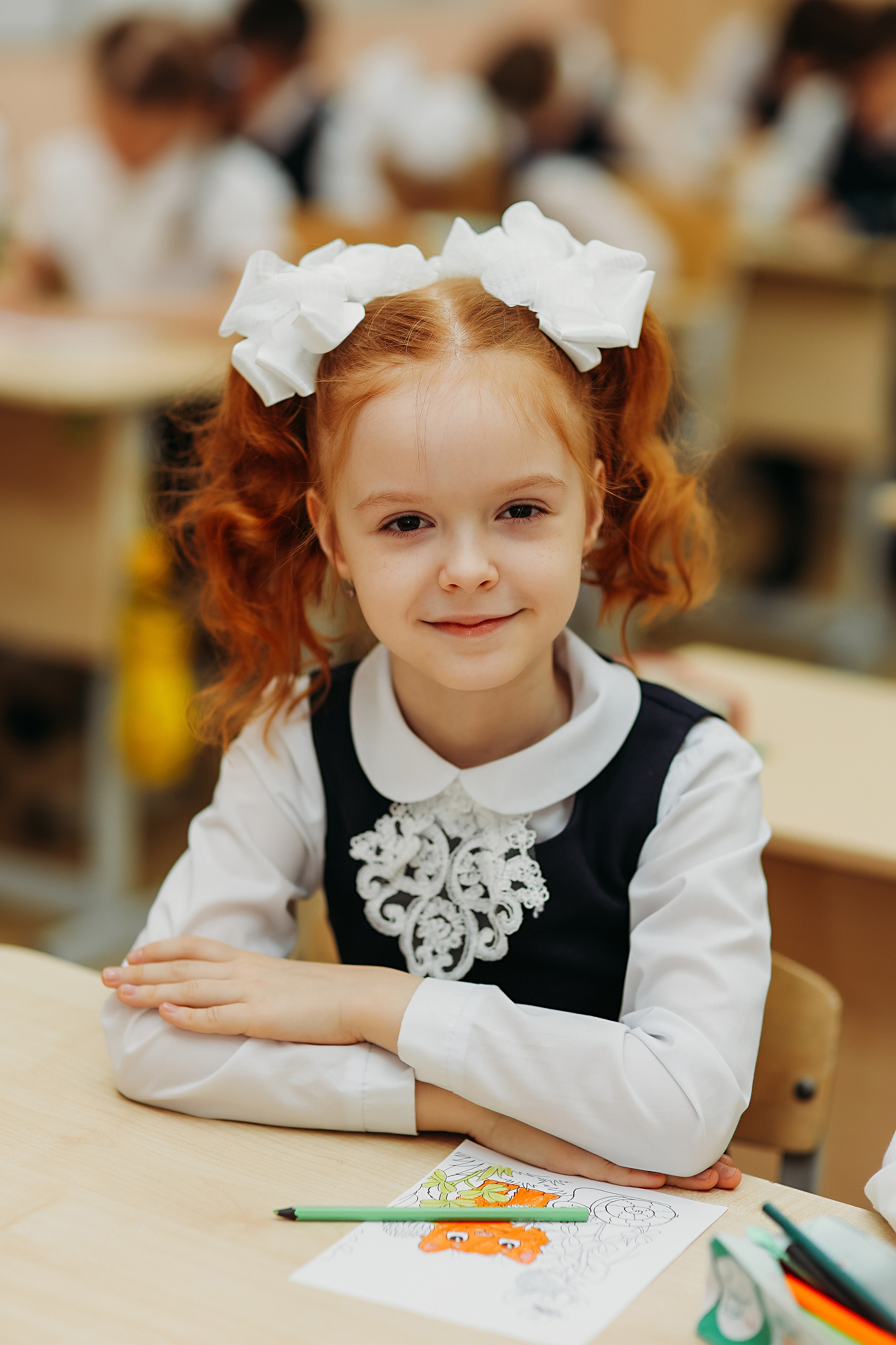 2 класс. Семейный фотограф Тюмень, фотограф на роды Салмина Мария