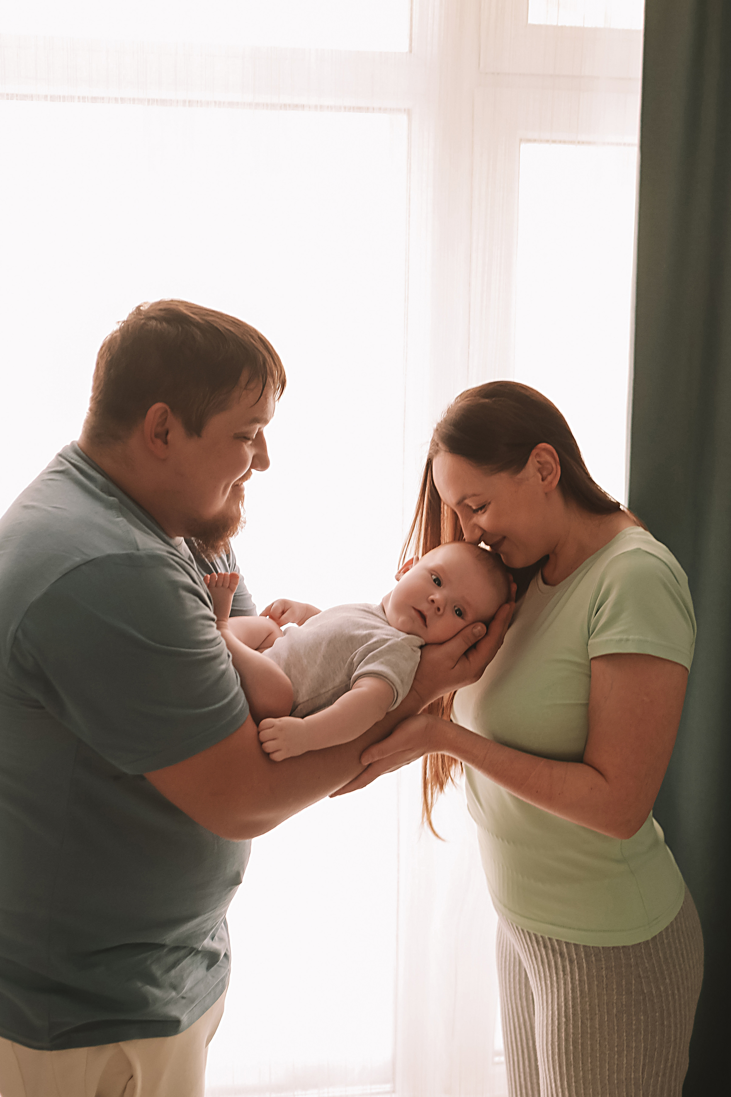 Захар, 3 месяца. Семейный фотограф Тюмень, фотограф на роды Салмина Мария