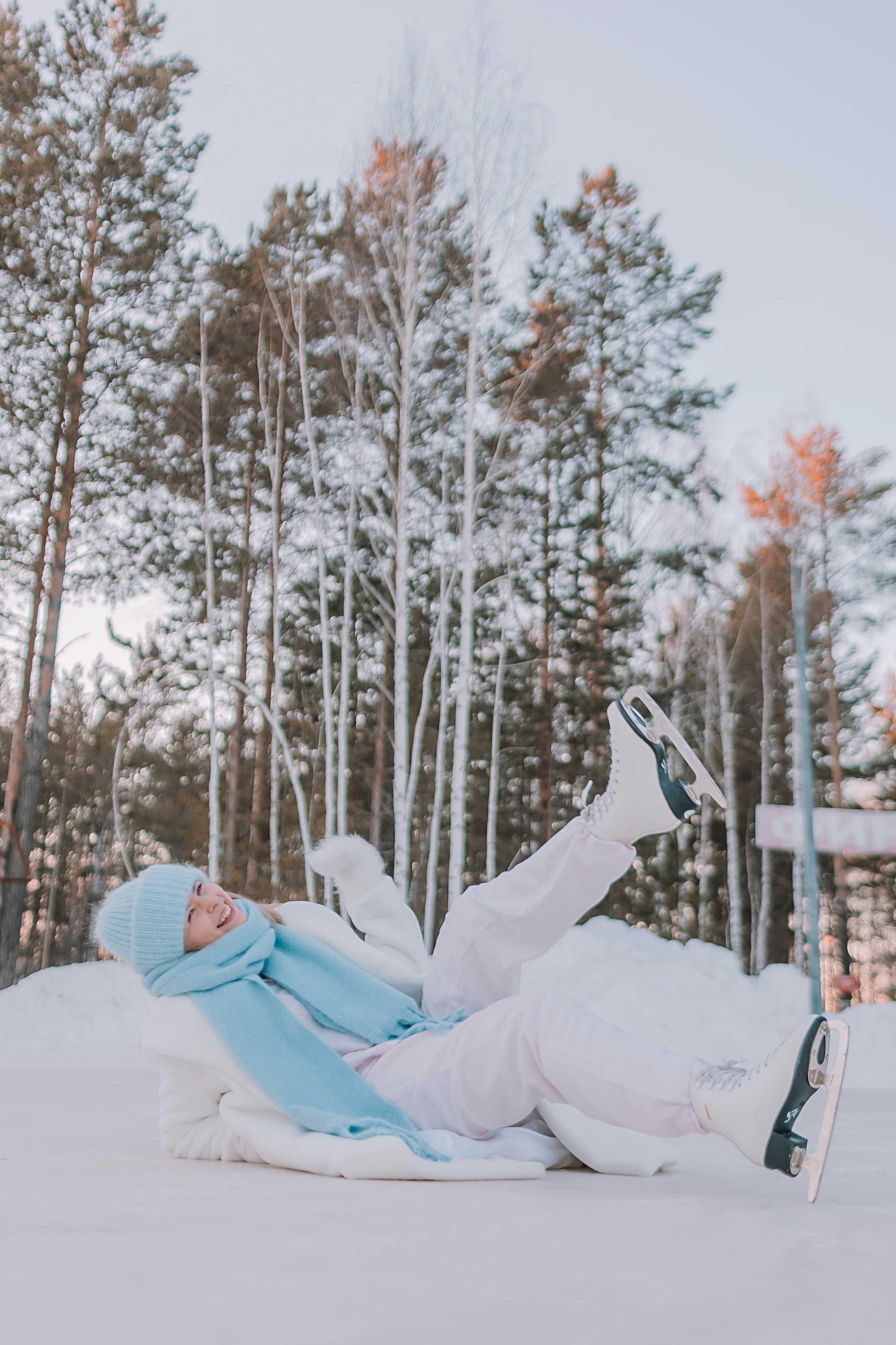 Каток. Семейный фотограф Тюмень, фотограф на роды Салмина Мария