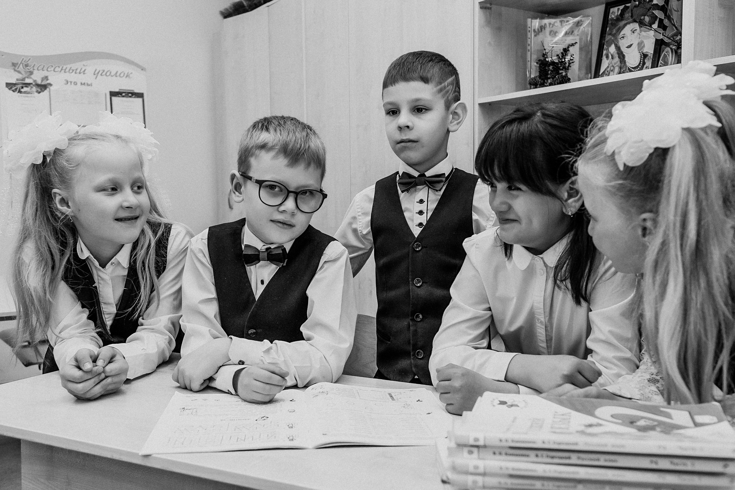 2 класс. Семейный фотограф Тюмень, фотограф на роды Салмина Мария