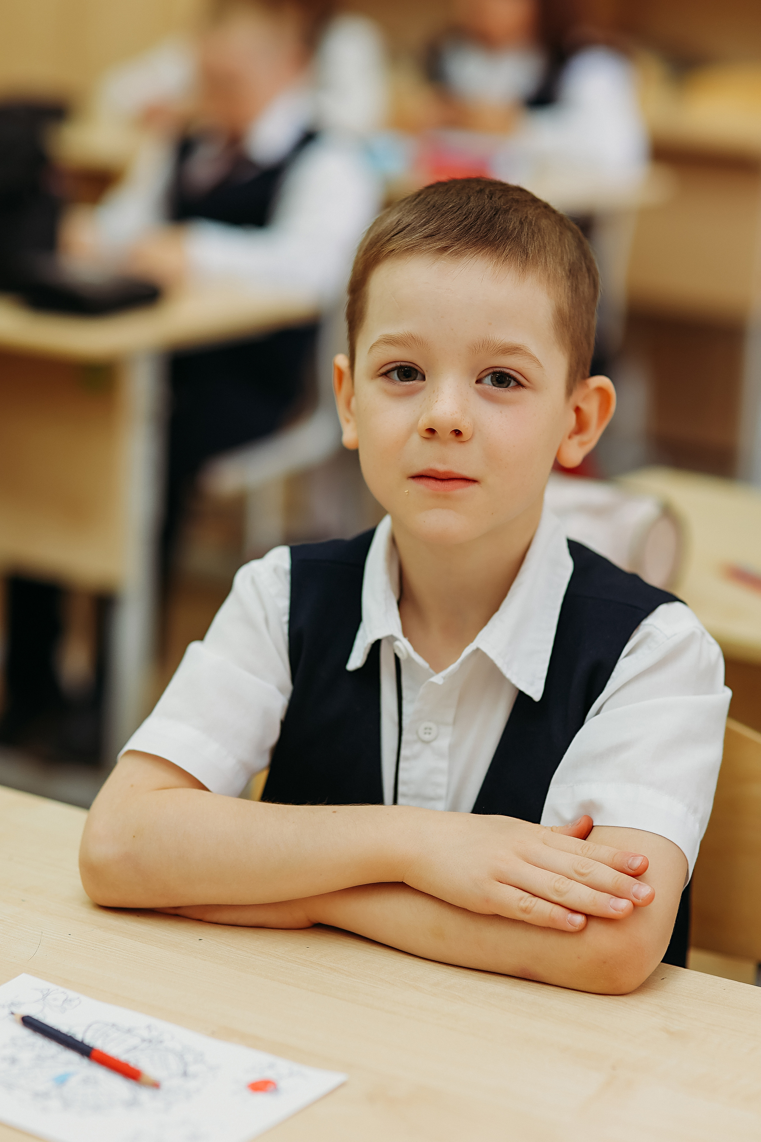 2 класс. Семейный фотограф Тюмень, фотограф на роды Салмина Мария