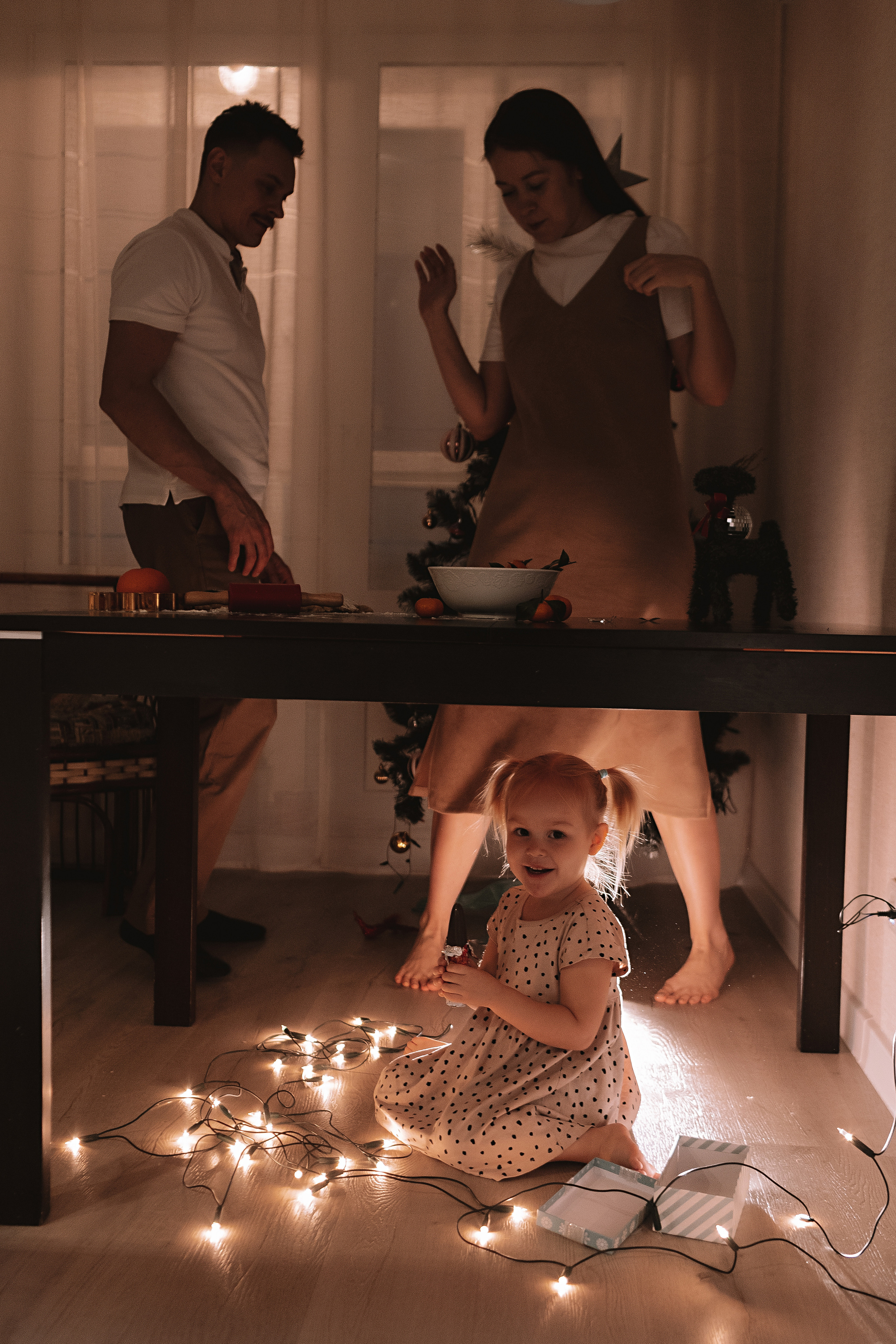 Новогодняя. Семейный фотограф Тюмень, фотограф на роды Салмина Мария