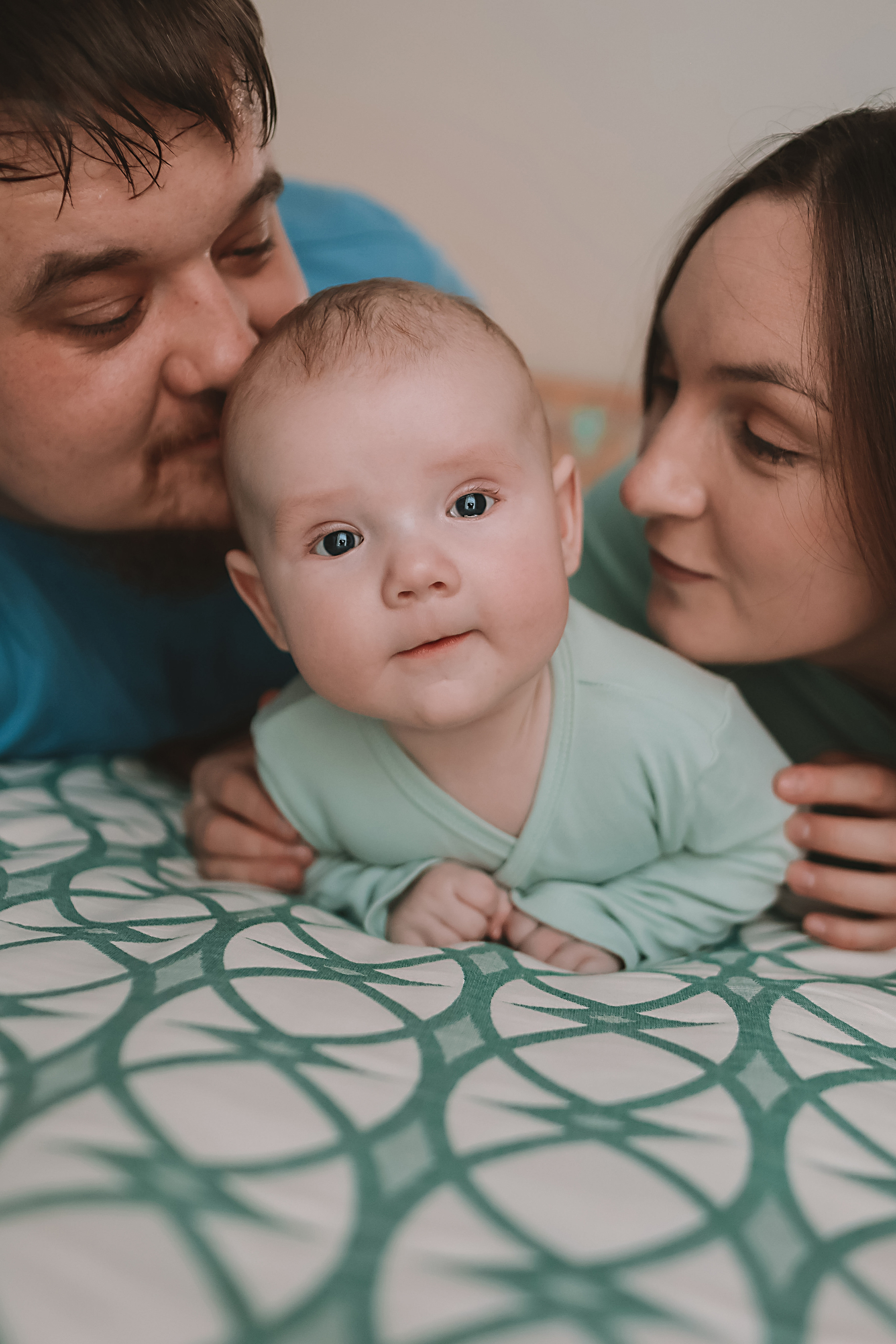 Захар, 3 месяца. Семейный фотограф Тюмень, фотограф на роды Салмина Мария