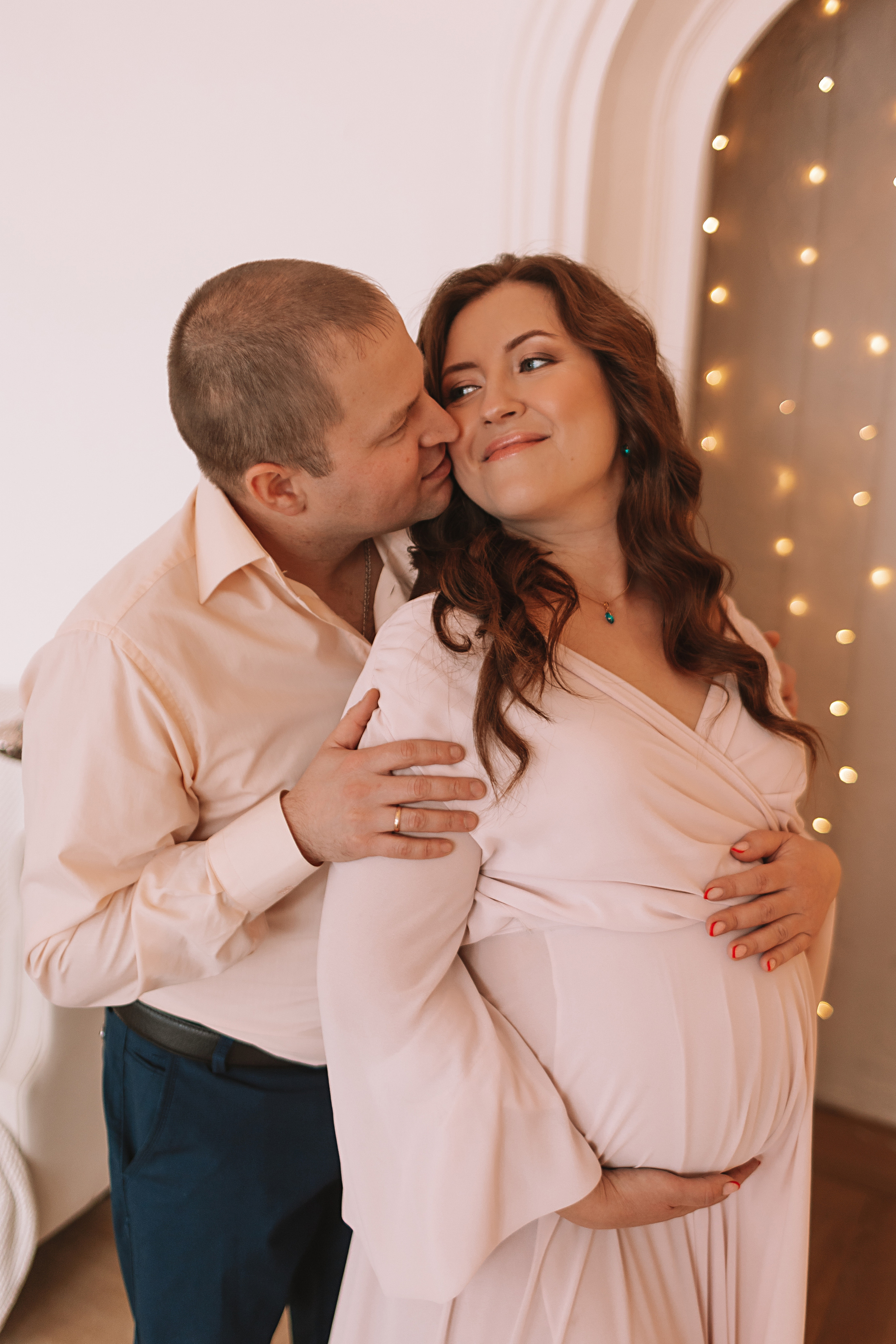 Студия Че (новогодняя). Семейный фотограф Тюмень, фотограф на роды Салмина Мария