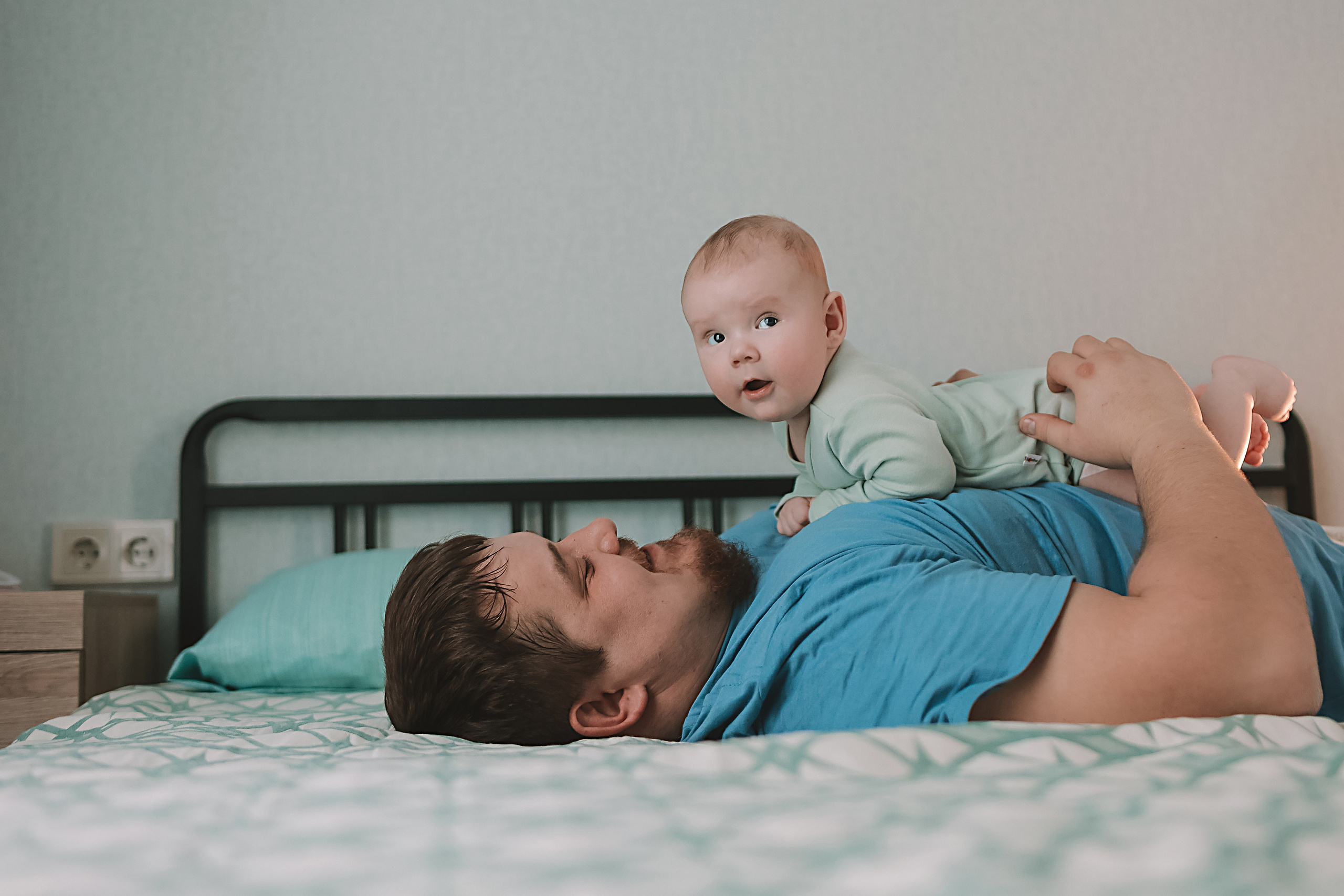 Захар, 3 месяца. Семейный фотограф Тюмень, фотограф на роды Салмина Мария