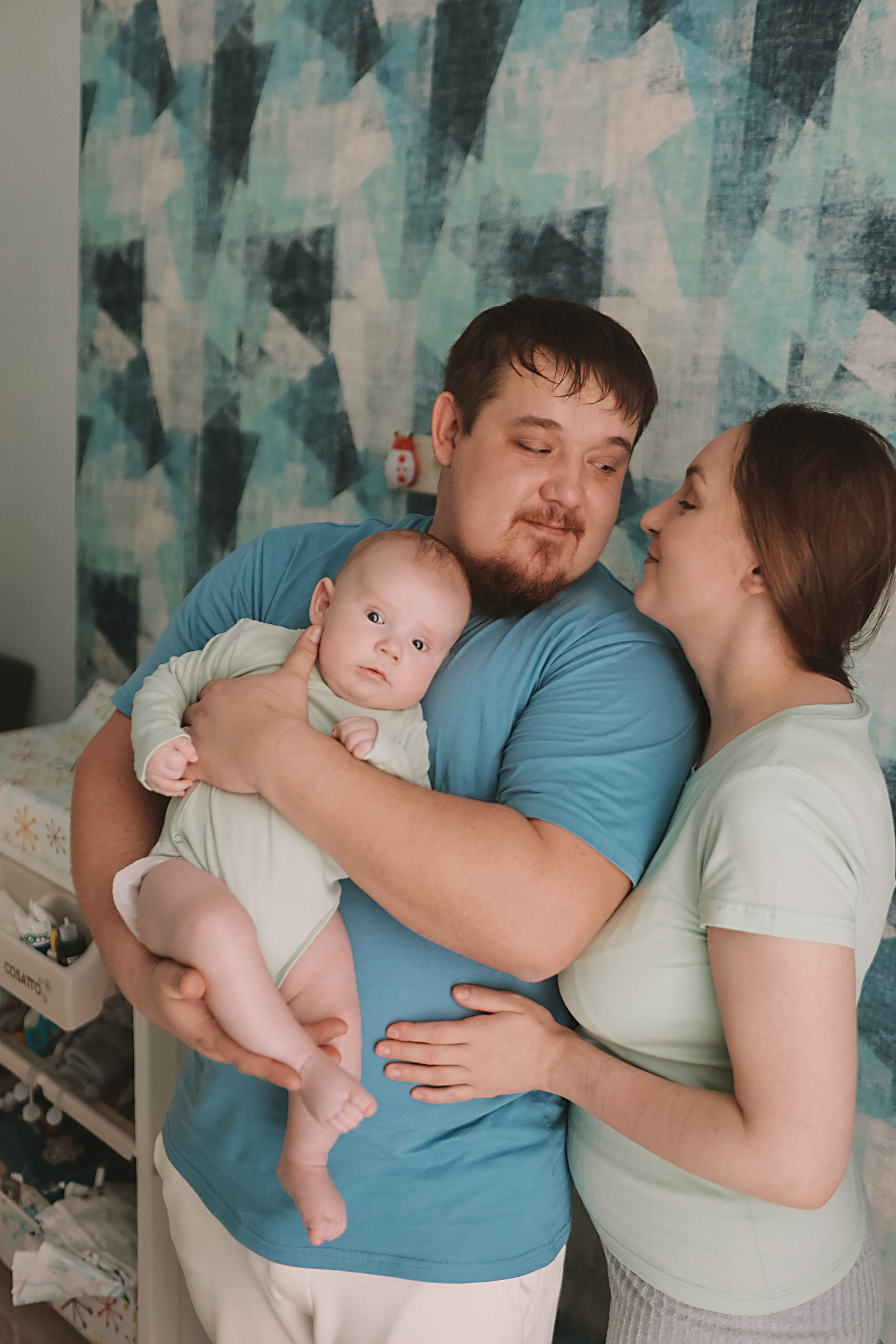 Захар, 3 месяца. Семейный фотограф Тюмень, фотограф на роды Салмина Мария