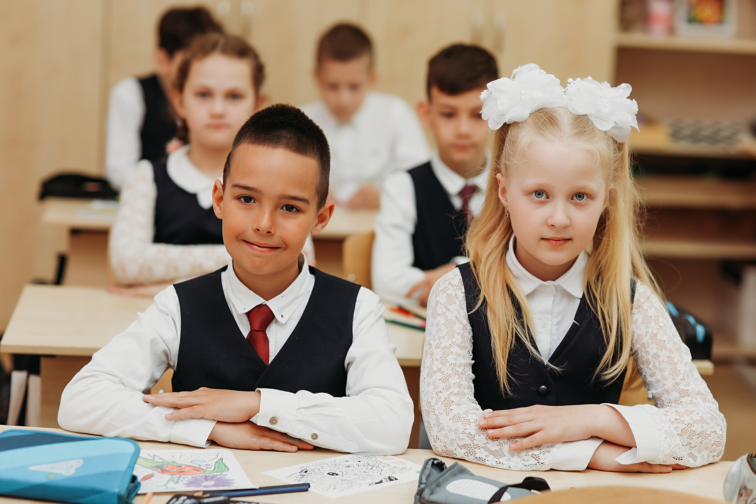 2 класс. Семейный фотограф Тюмень, фотограф на роды Салмина Мария