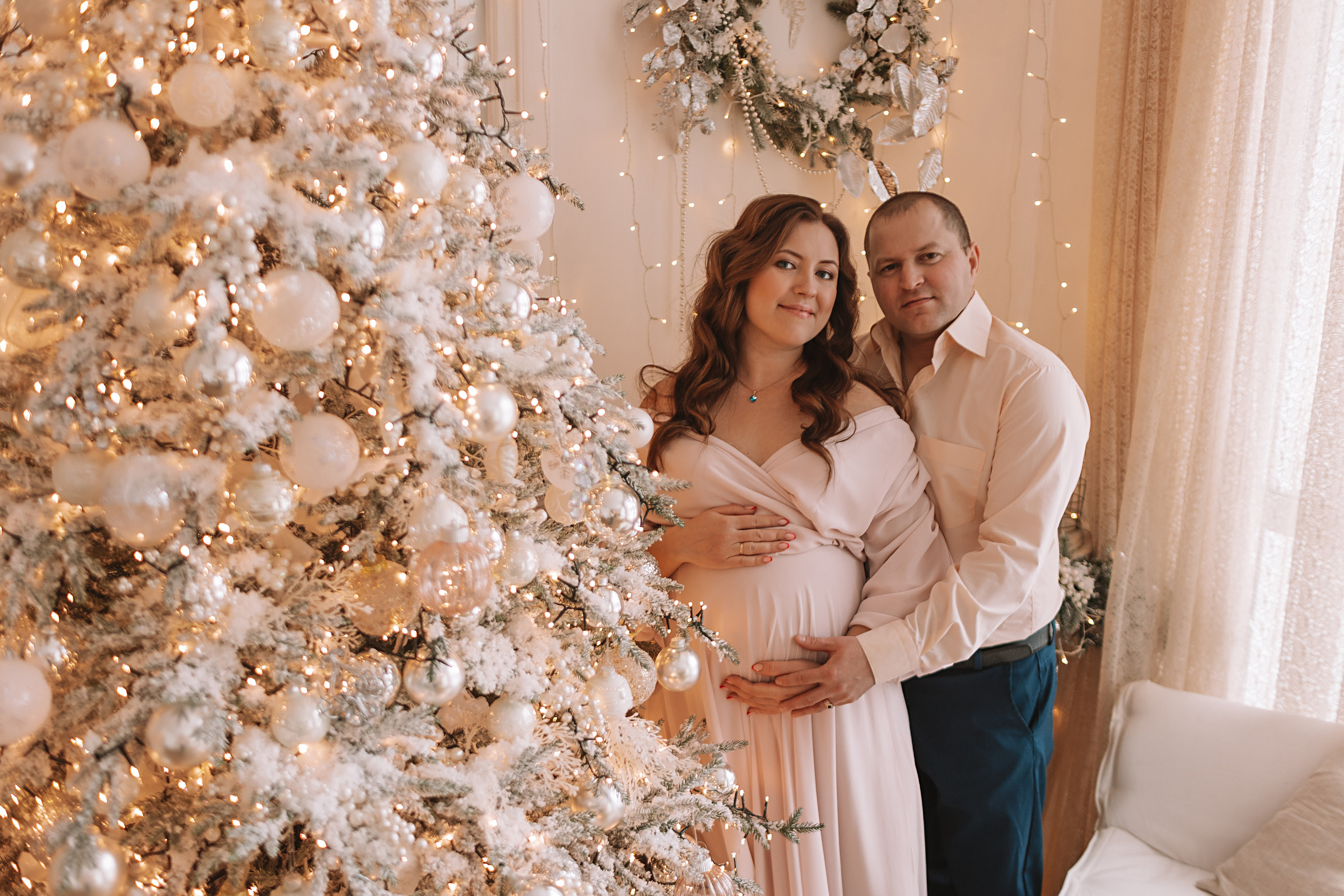 Студия Че (новогодняя). Семейный фотограф Тюмень, фотограф на роды Салмина Мария