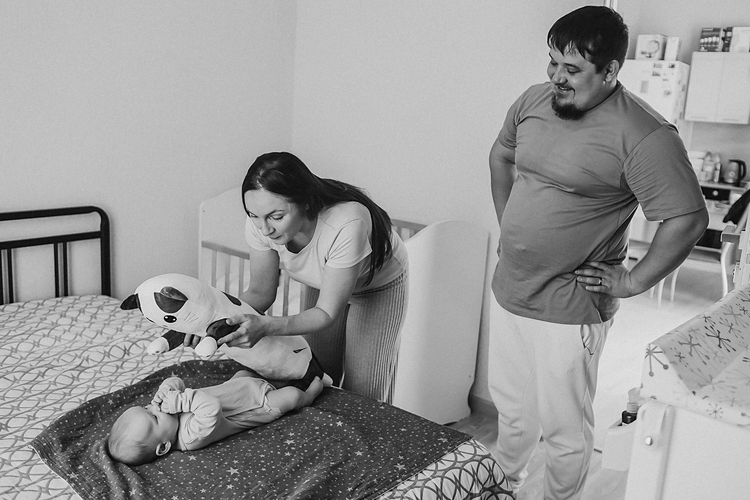 Захар, 3 месяца. Семейный фотограф Тюмень, фотограф на роды Салмина Мария