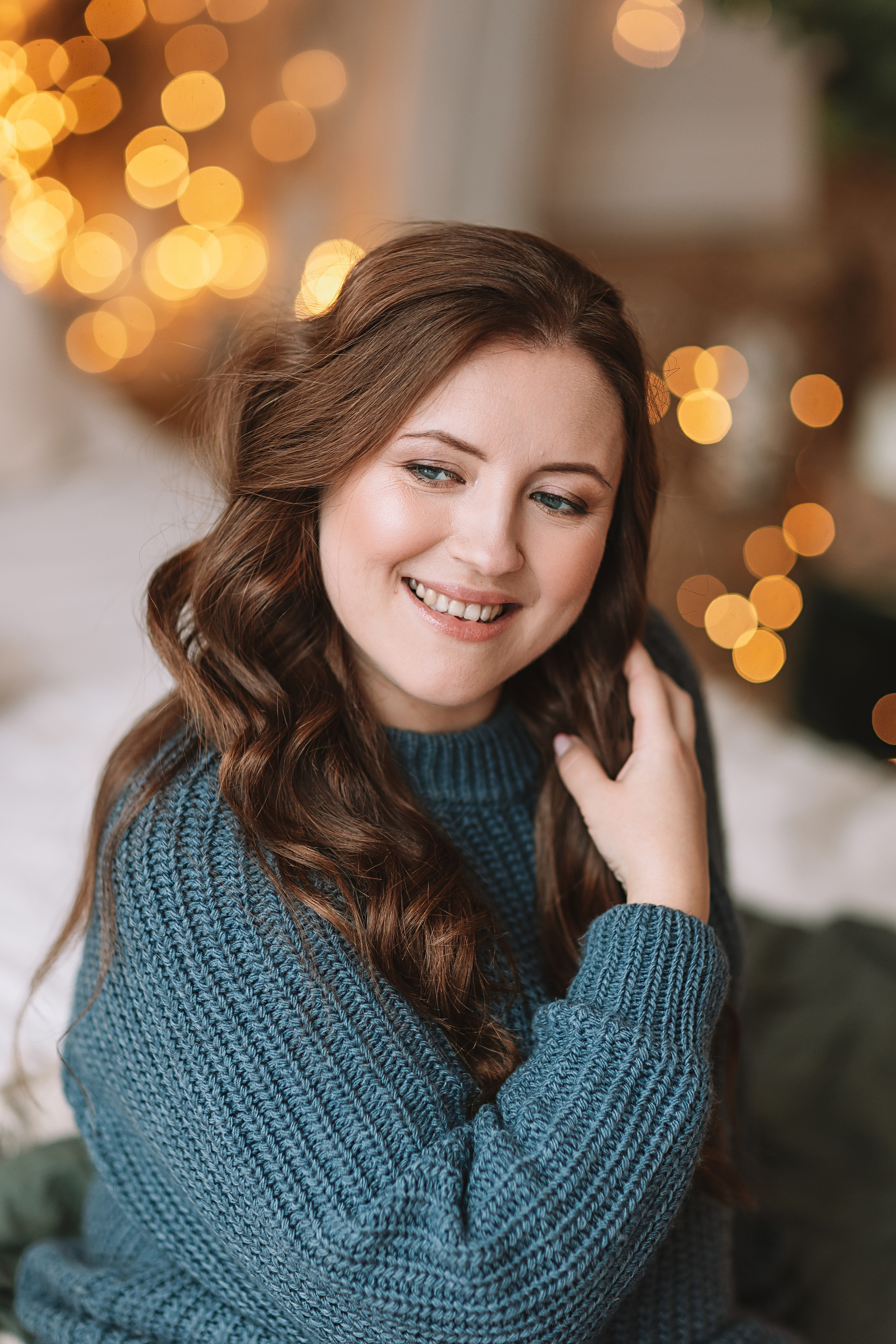 Студия Че (новогодняя). Семейный фотограф Тюмень, фотограф на роды Салмина Мария