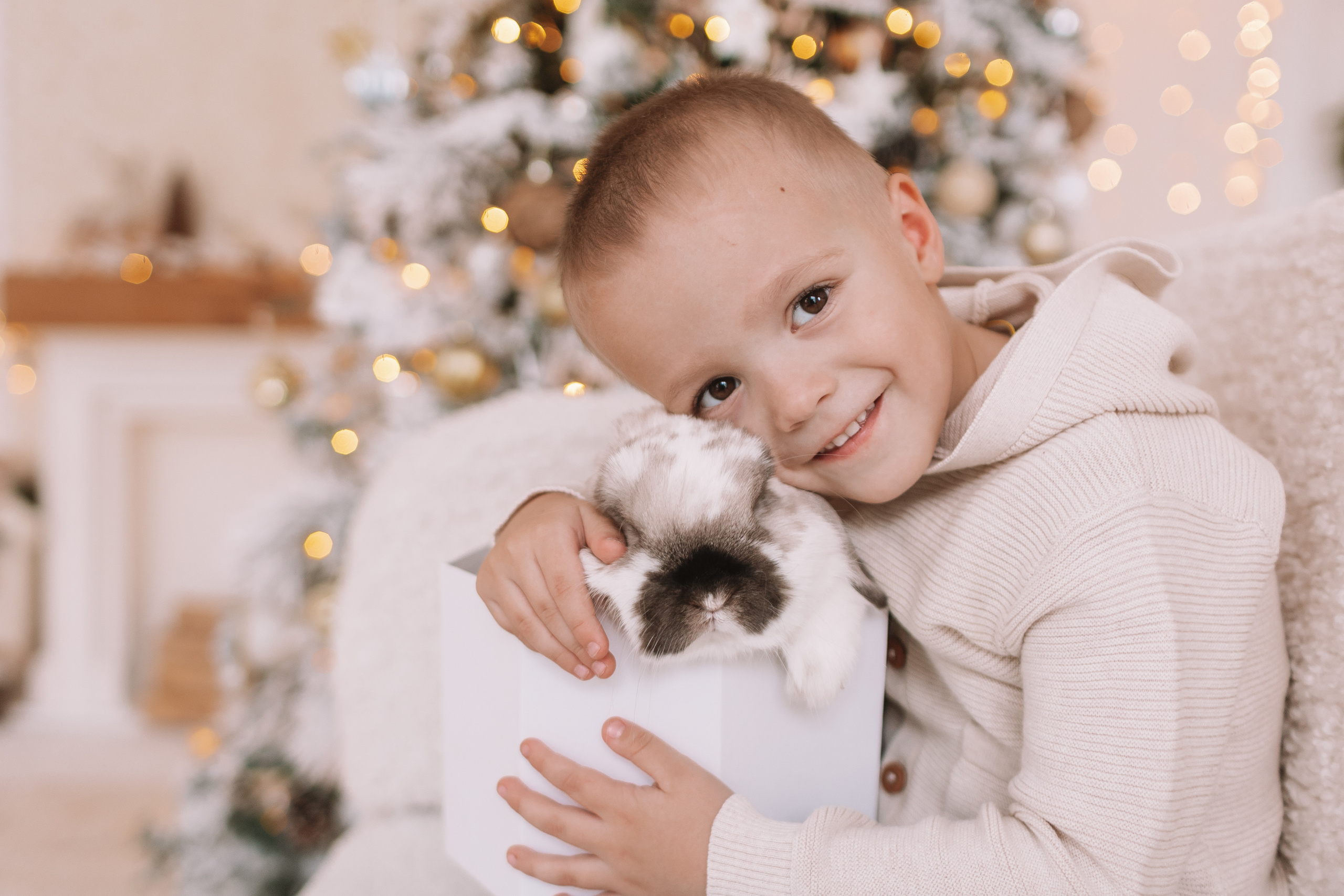 Студия Рояль (новогодняя). Семейный фотограф Тюмень, фотограф на роды Салмина Мария