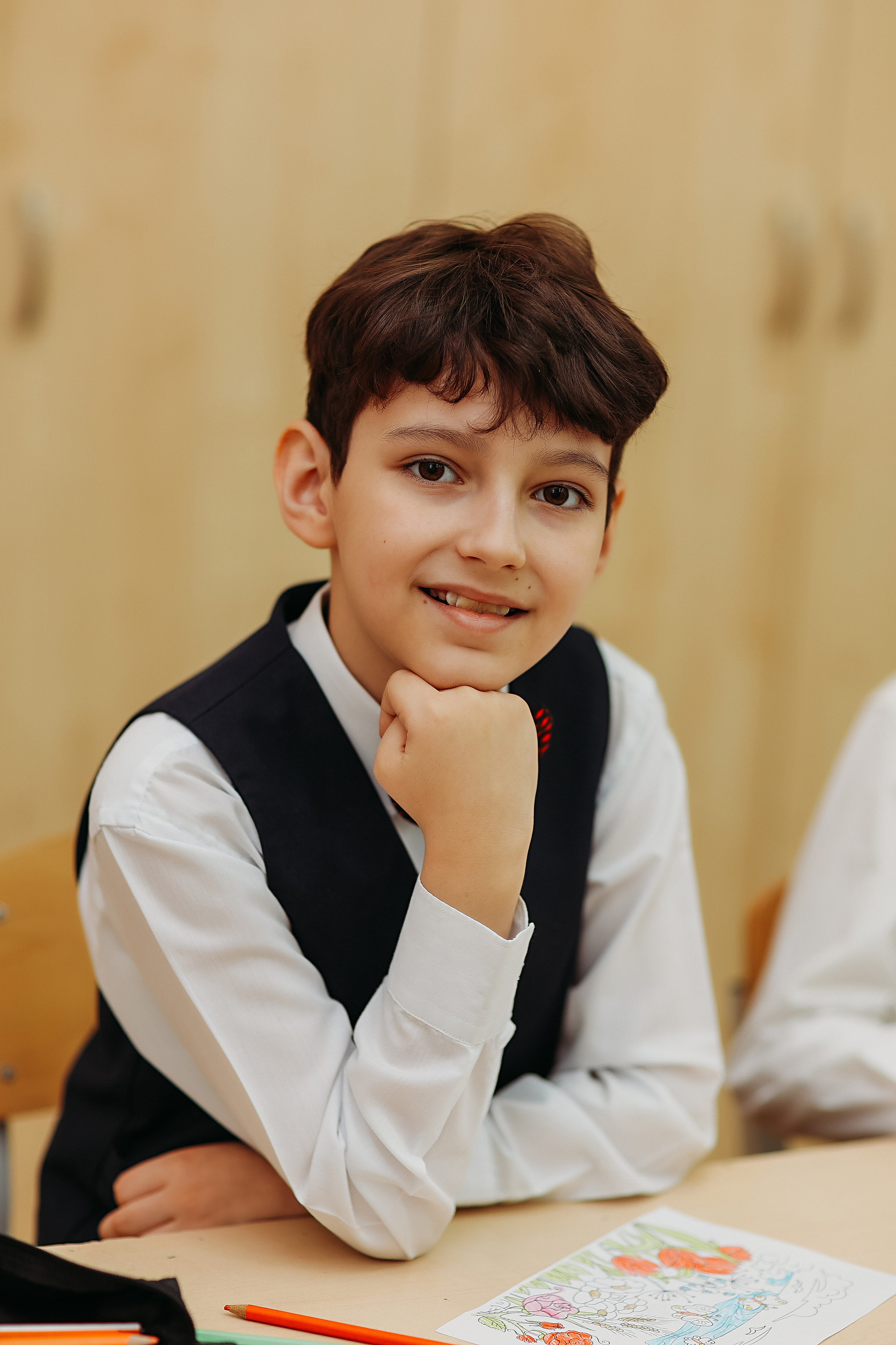 2 класс. Семейный фотограф Тюмень, фотограф на роды Салмина Мария