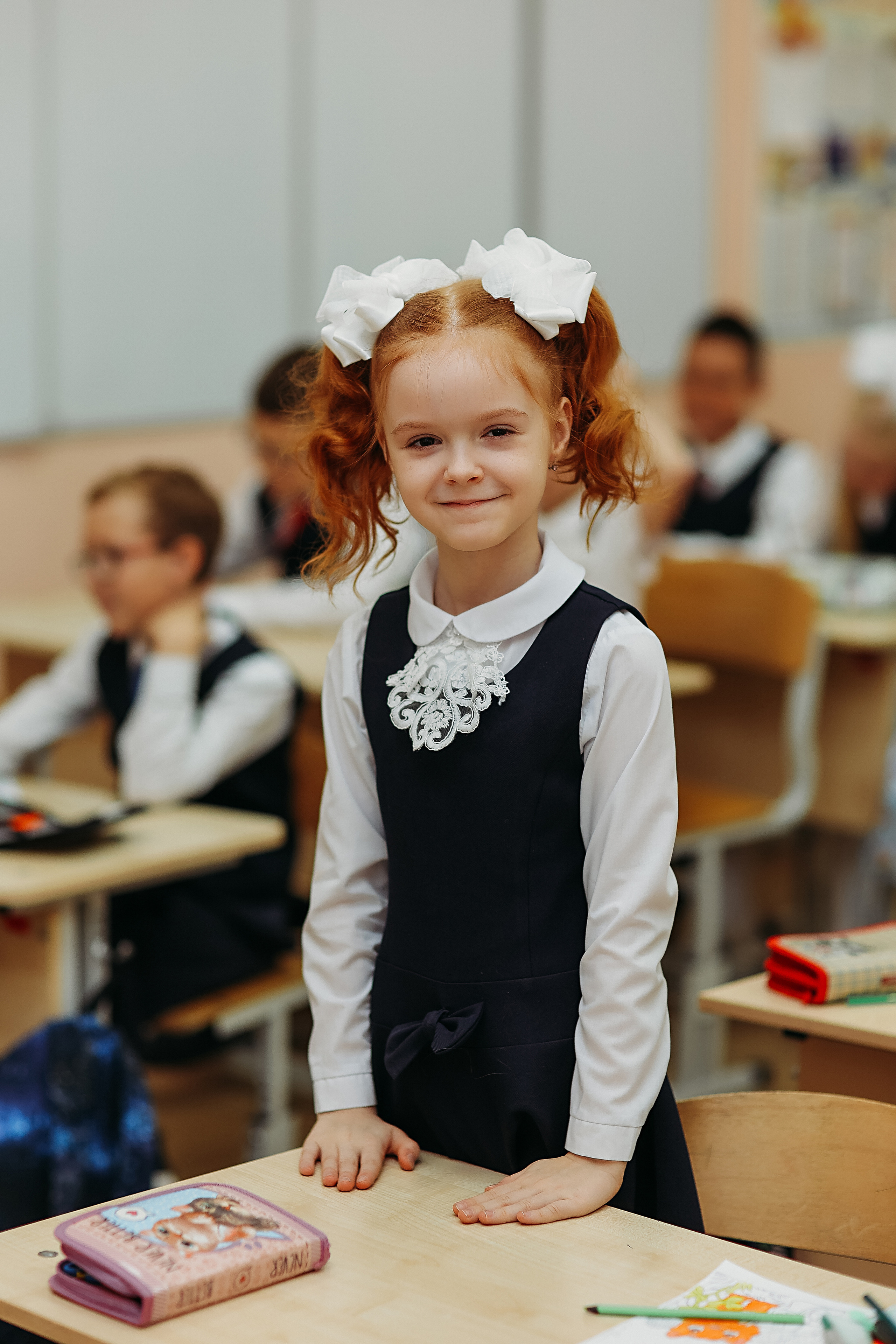 2 класс. Семейный фотограф Тюмень, фотограф на роды Салмина Мария