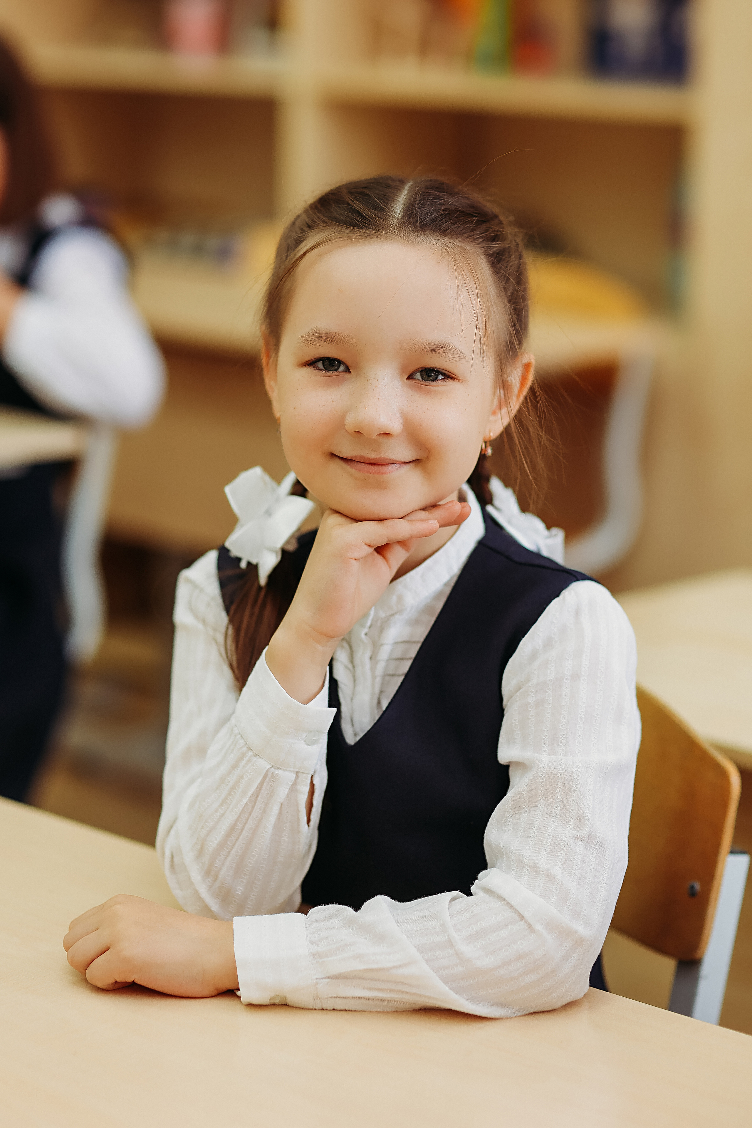 2 класс. Семейный фотограф Тюмень, фотограф на роды Салмина Мария