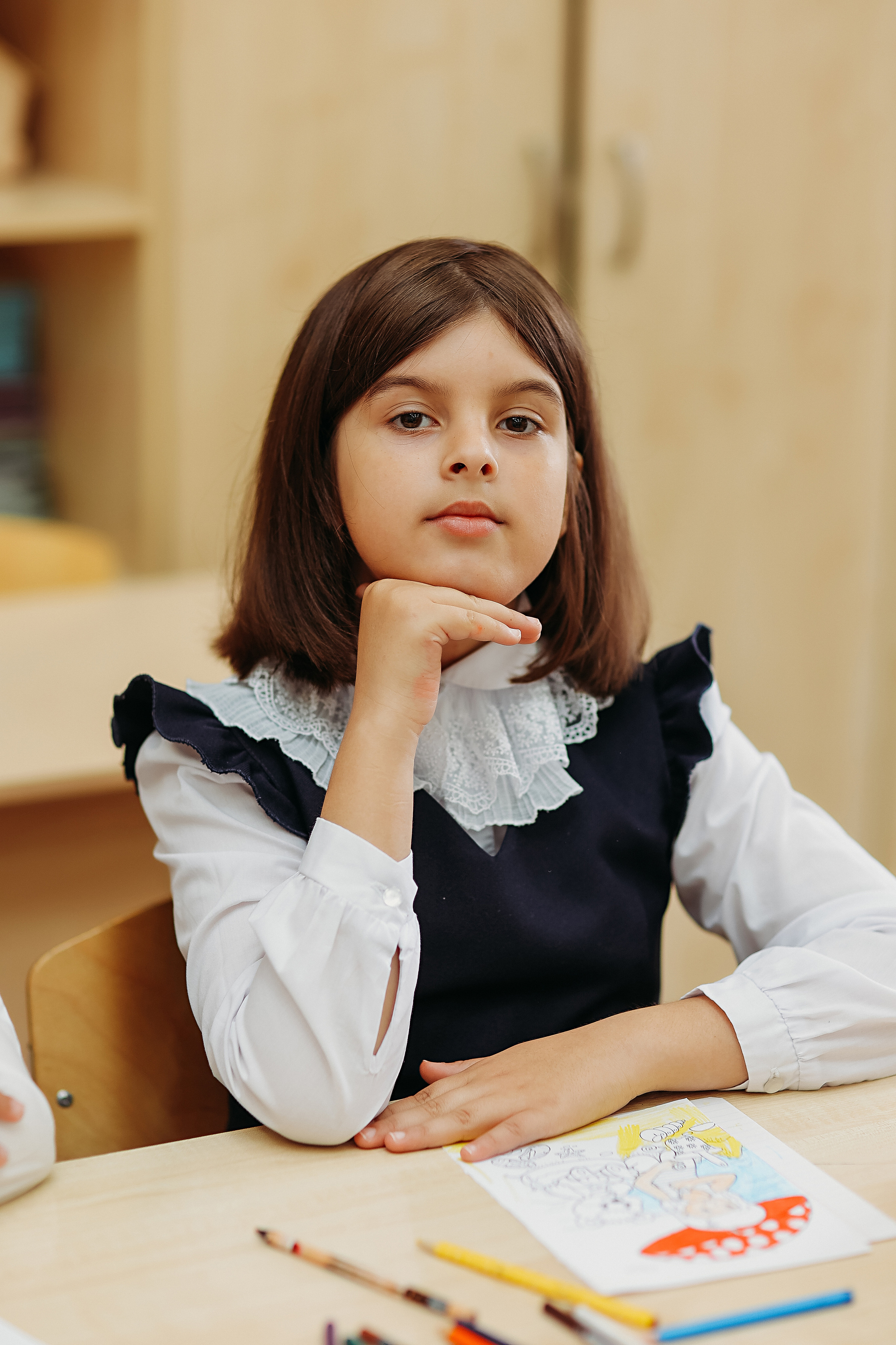 2 класс. Семейный фотограф Тюмень, фотограф на роды Салмина Мария