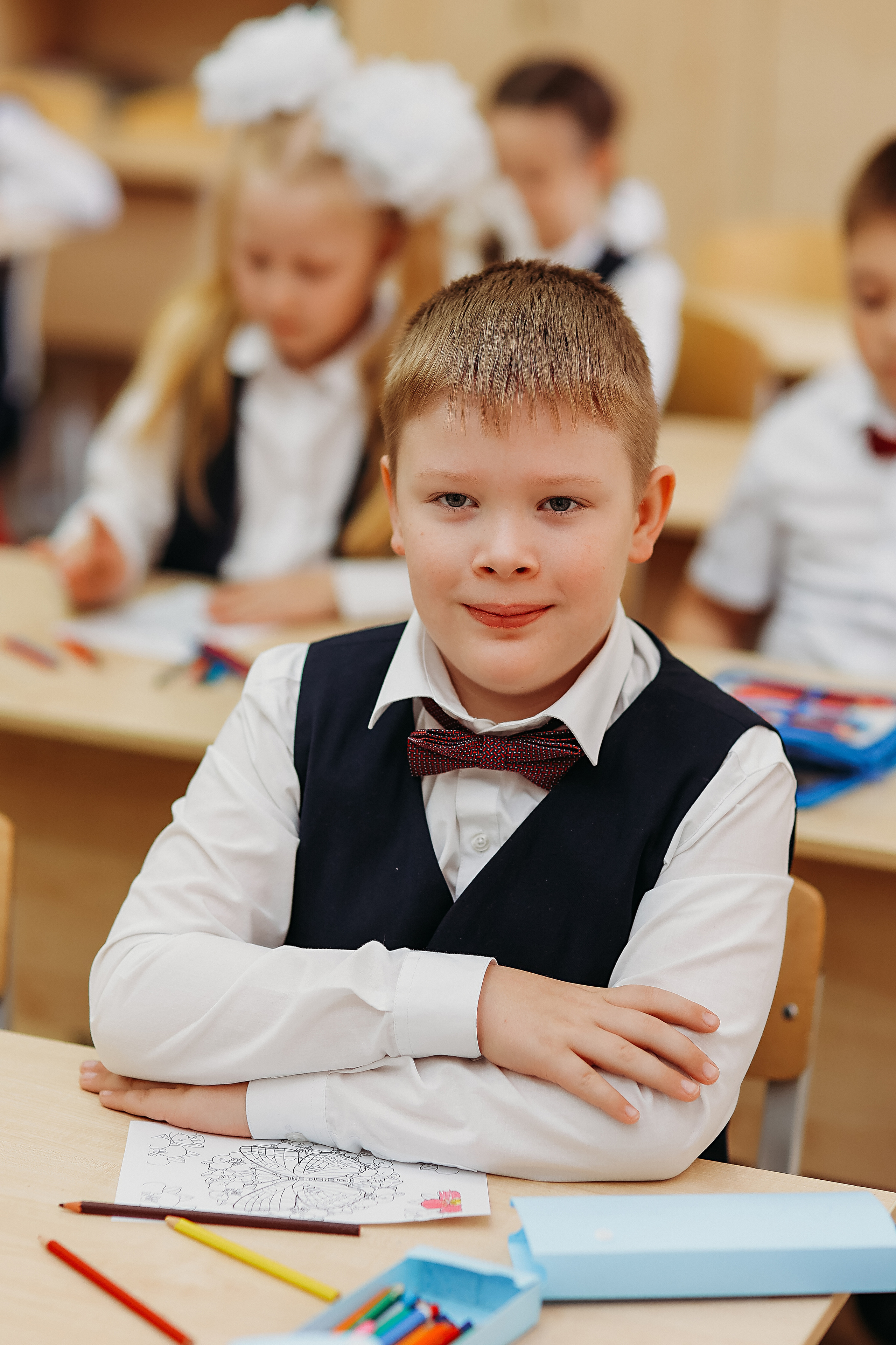 2 класс. Семейный фотограф Тюмень, фотограф на роды Салмина Мария