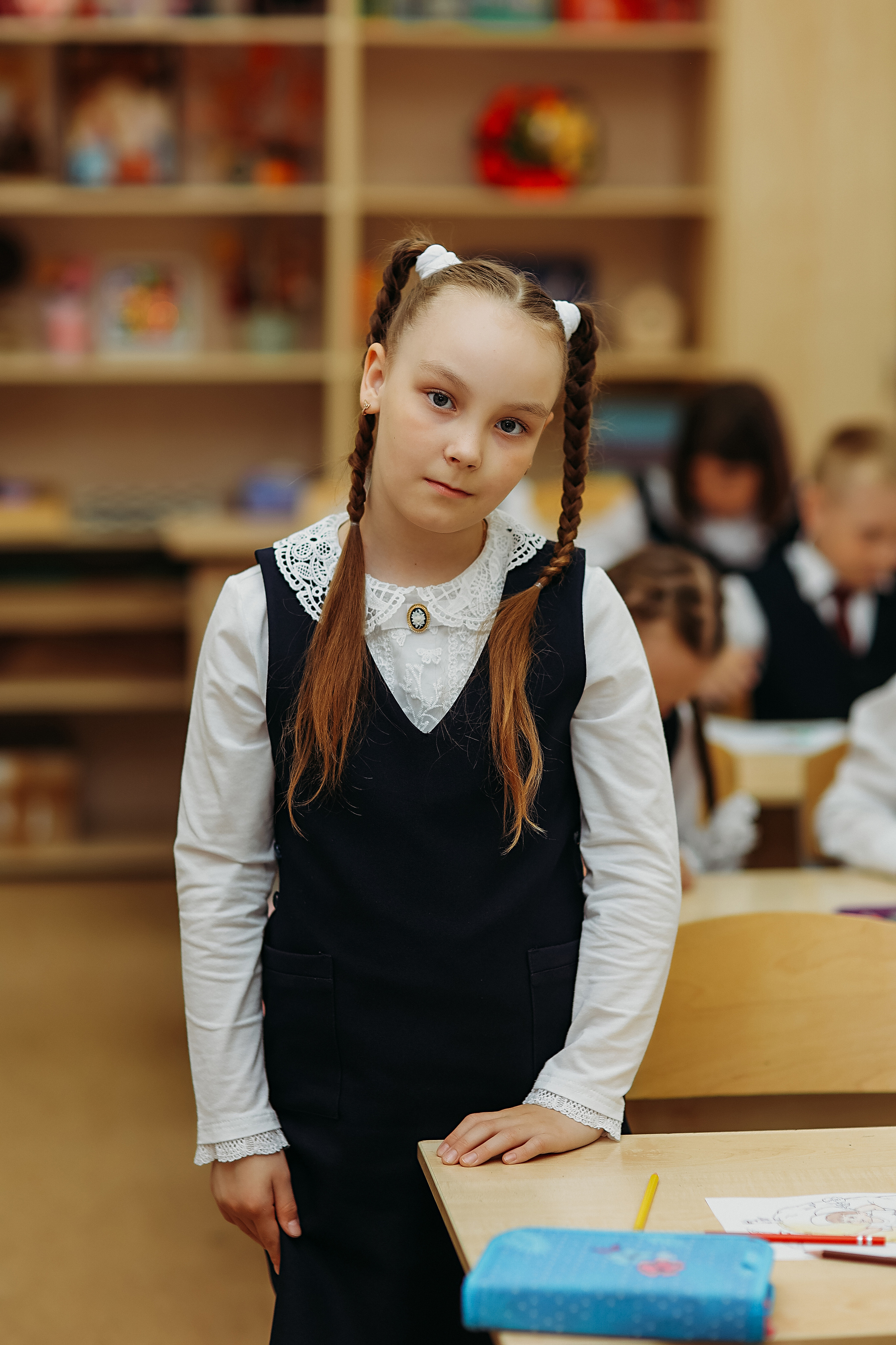 2 класс. Семейный фотограф Тюмень, фотограф на роды Салмина Мария