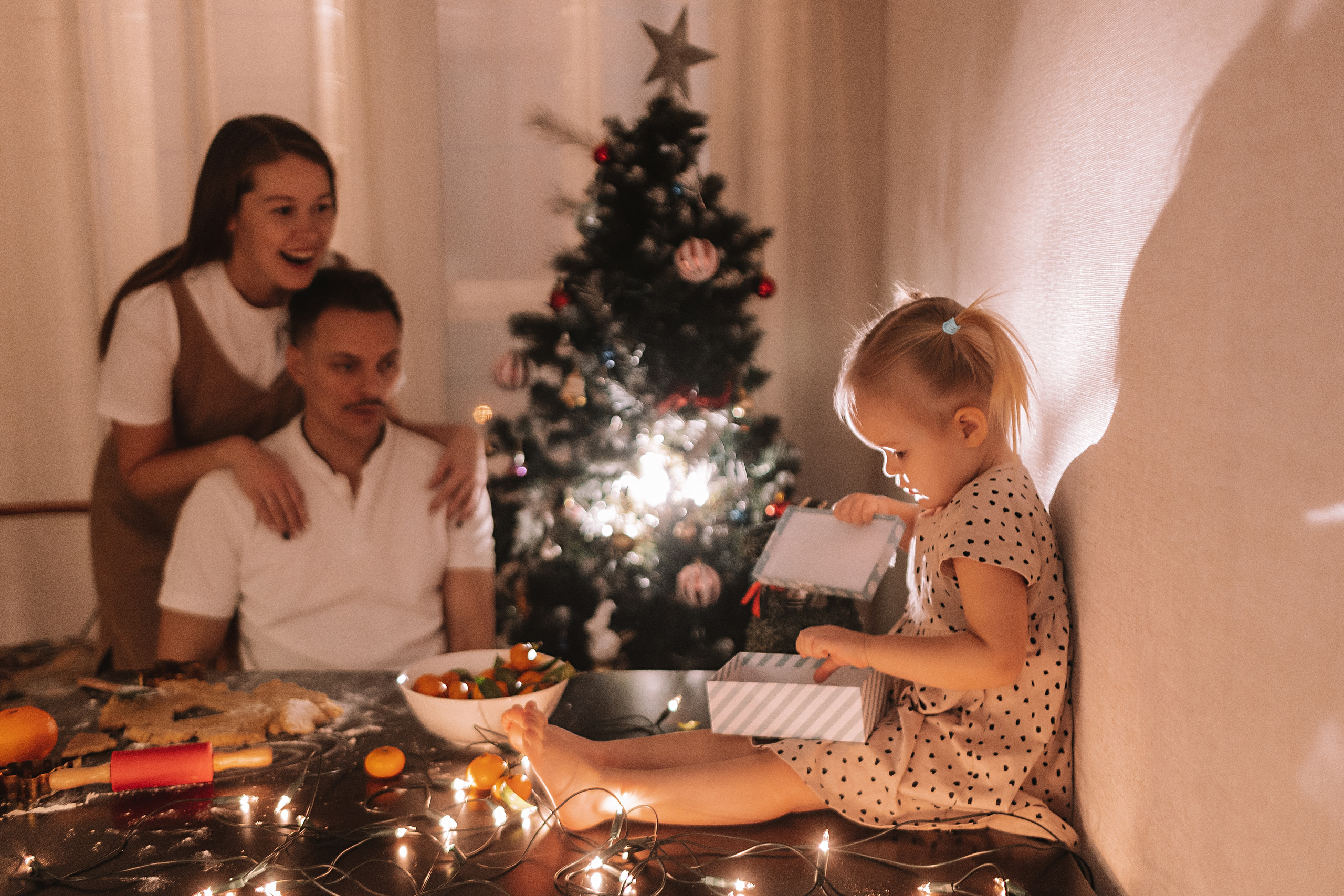 Новогодняя. Семейный фотограф Тюмень, фотограф на роды Салмина Мария