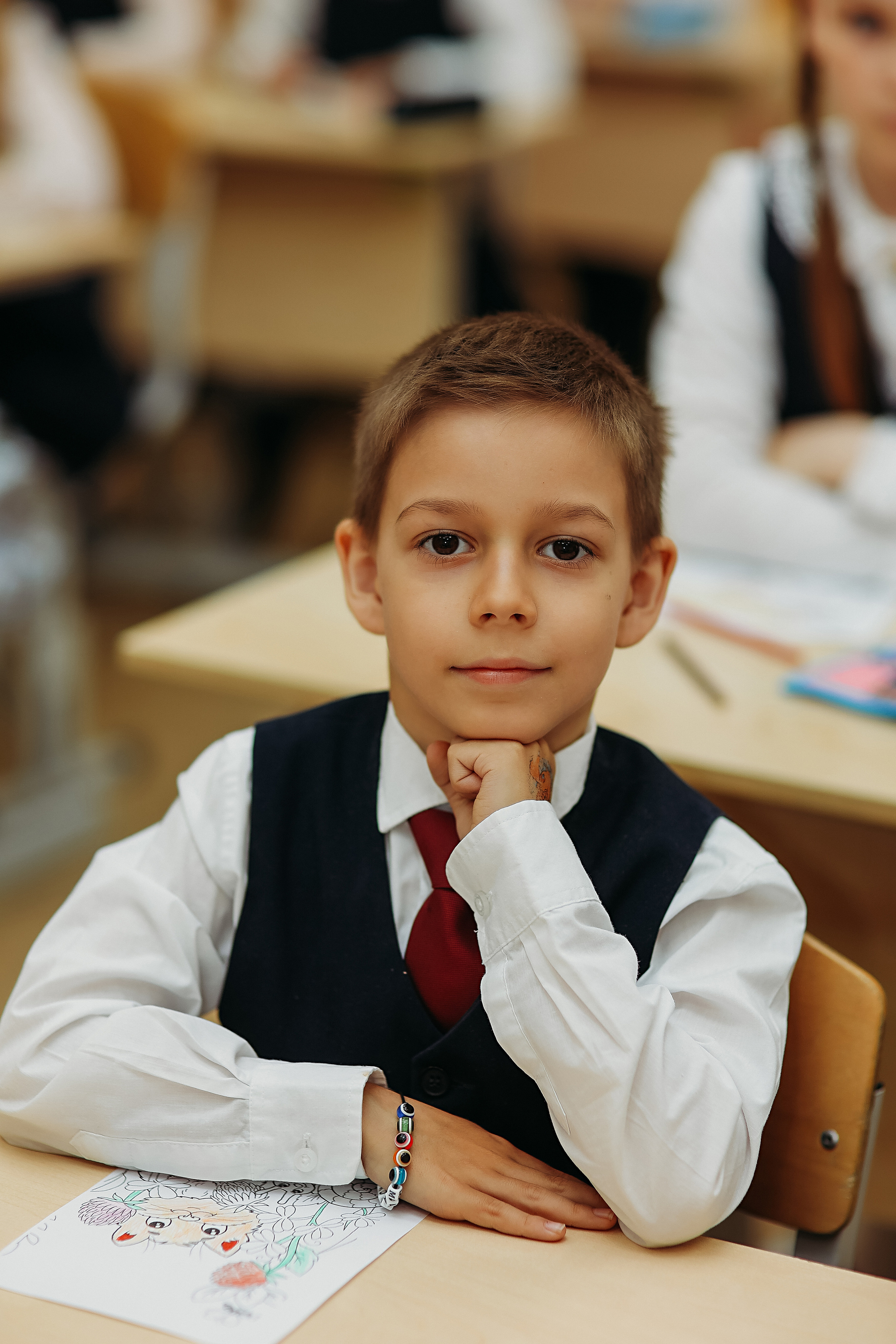 2 класс. Семейный фотограф Тюмень, фотограф на роды Салмина Мария