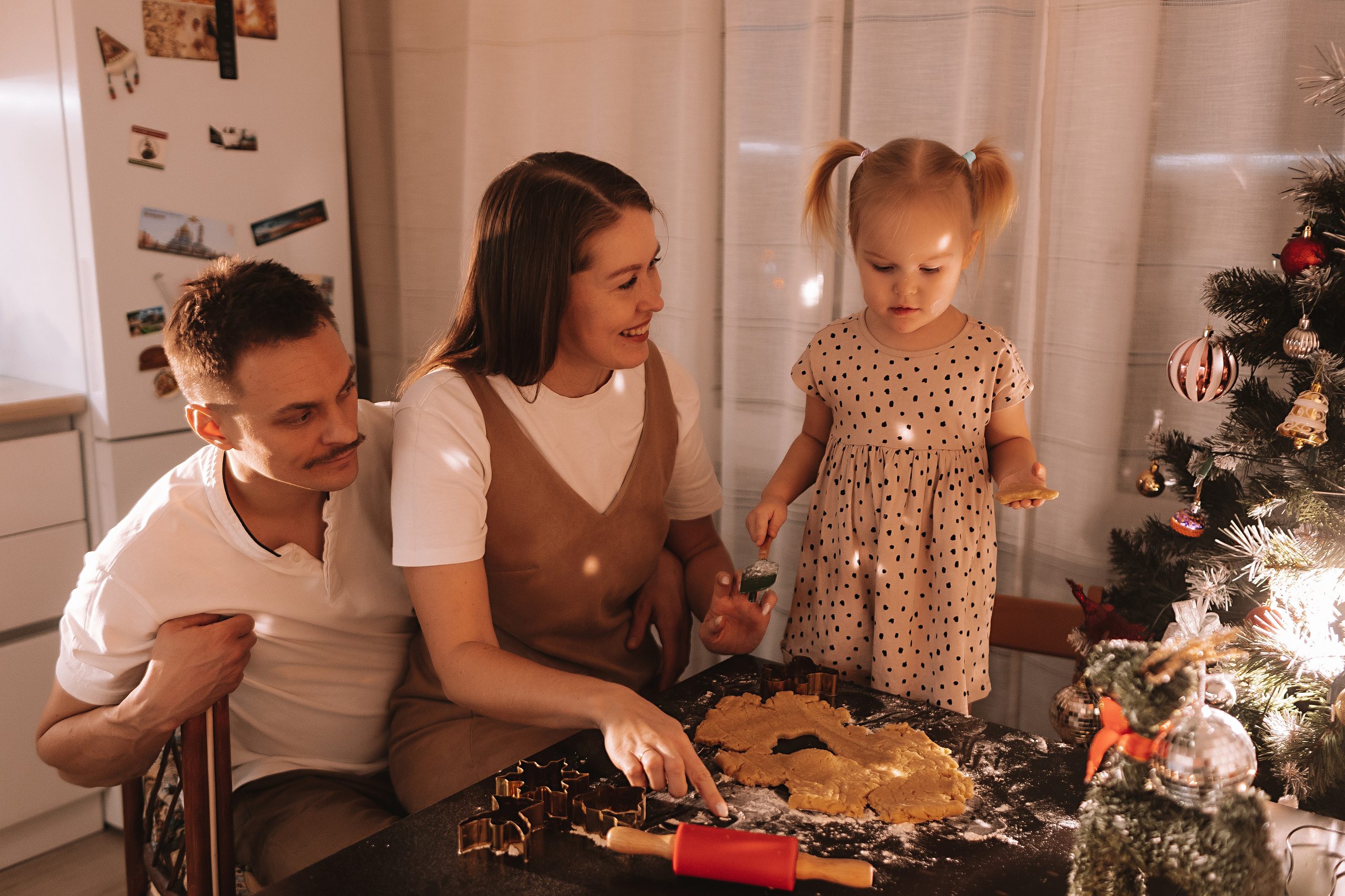 Новогодняя. Семейный фотограф Тюмень, фотограф на роды Салмина Мария